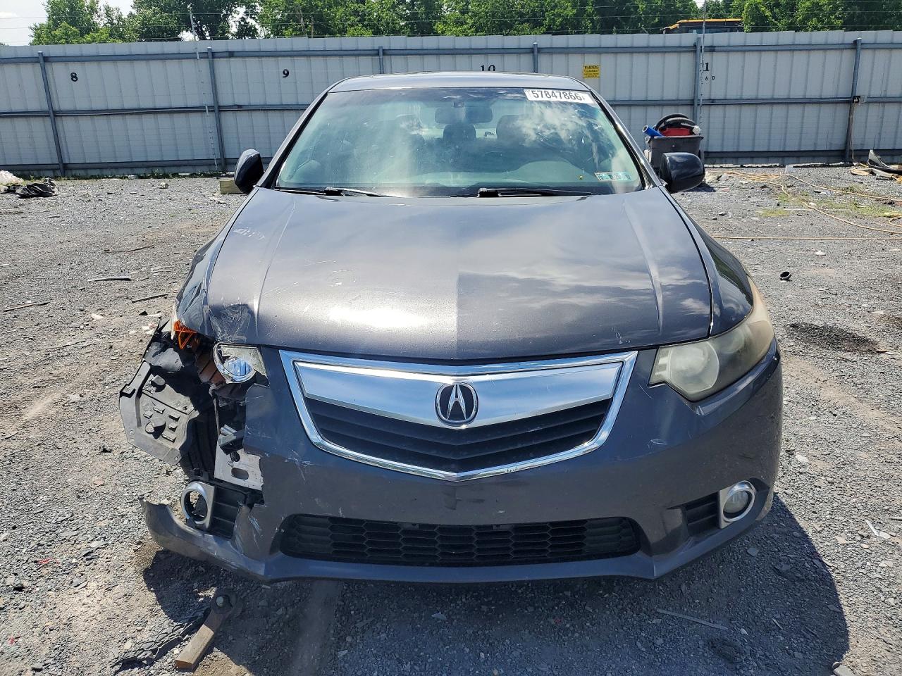 2011 Acura Tsx Black vin: JH4CU2F6XBC003657
