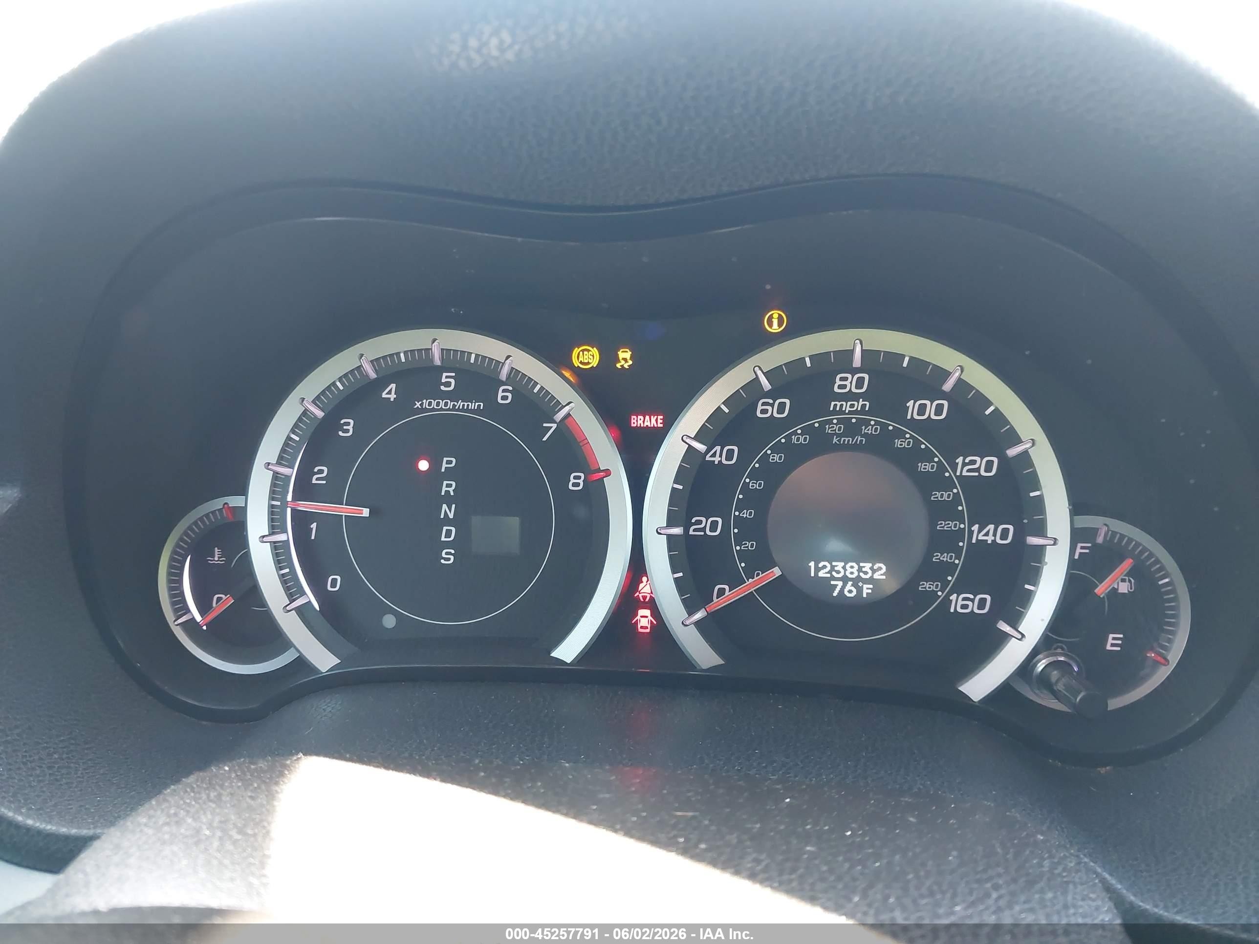 2011 Acura Tsx 2.4 Black vin: JH4CU2F6XBC004095