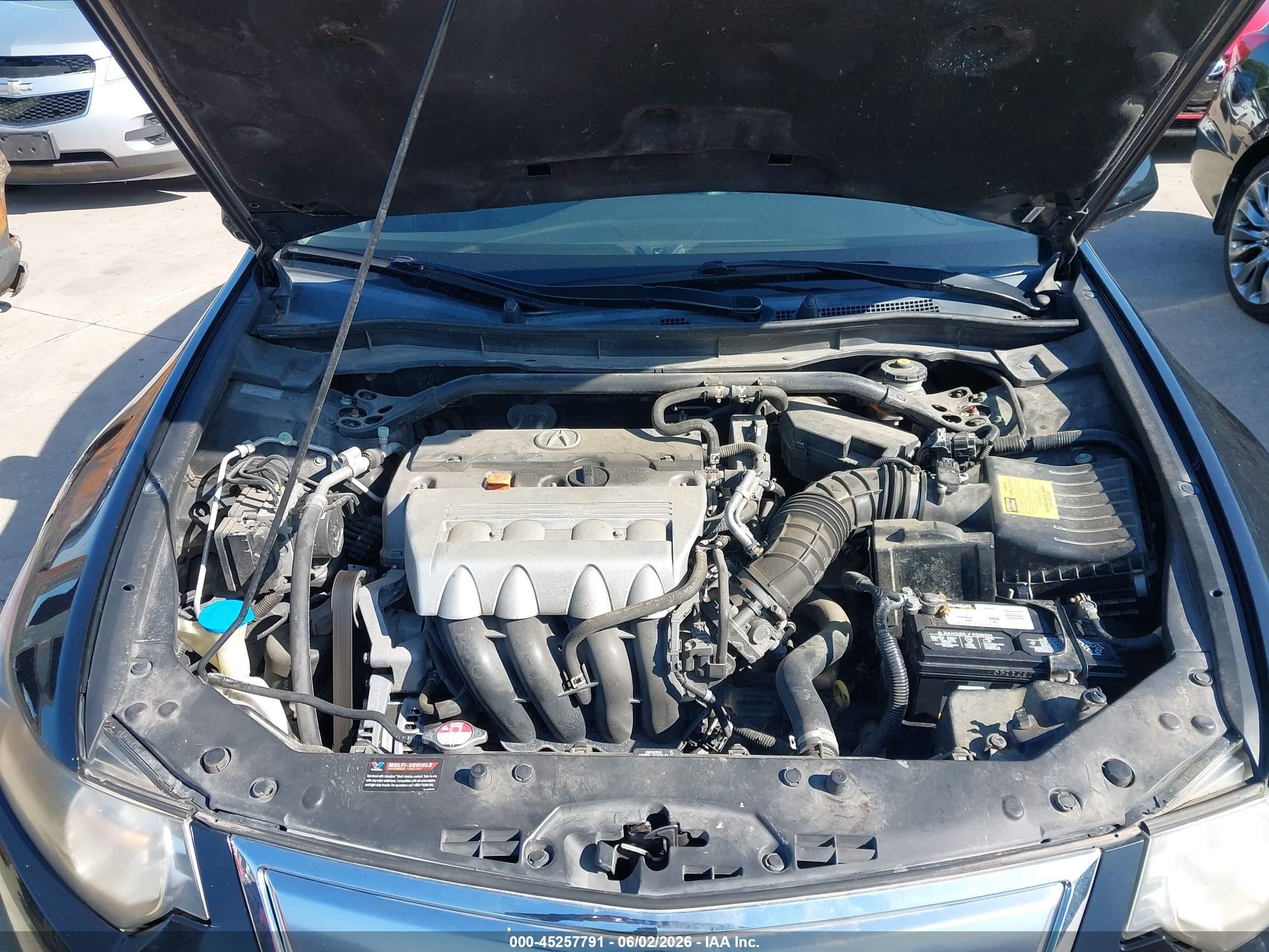 2011 Acura Tsx 2.4 Black vin: JH4CU2F6XBC004095