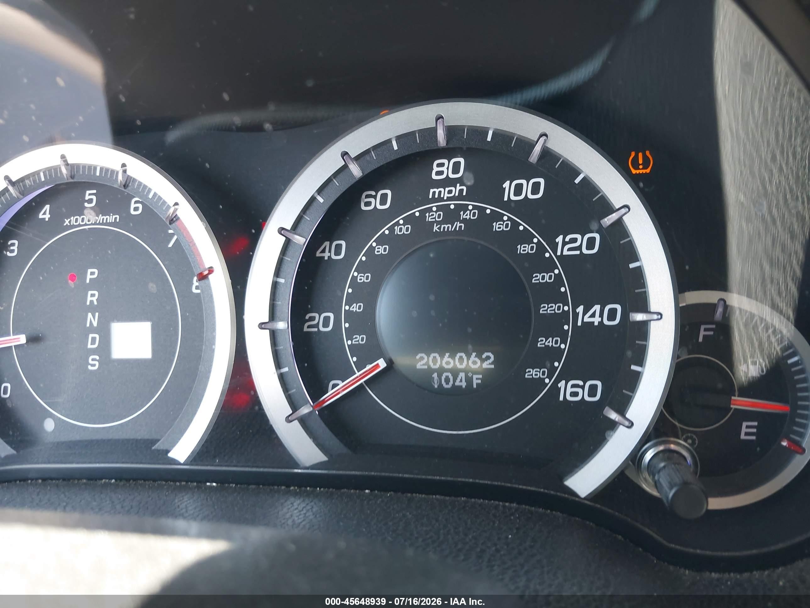 2011 Acura Tsx 2.4 White vin: JH4CU2F6XBC005683