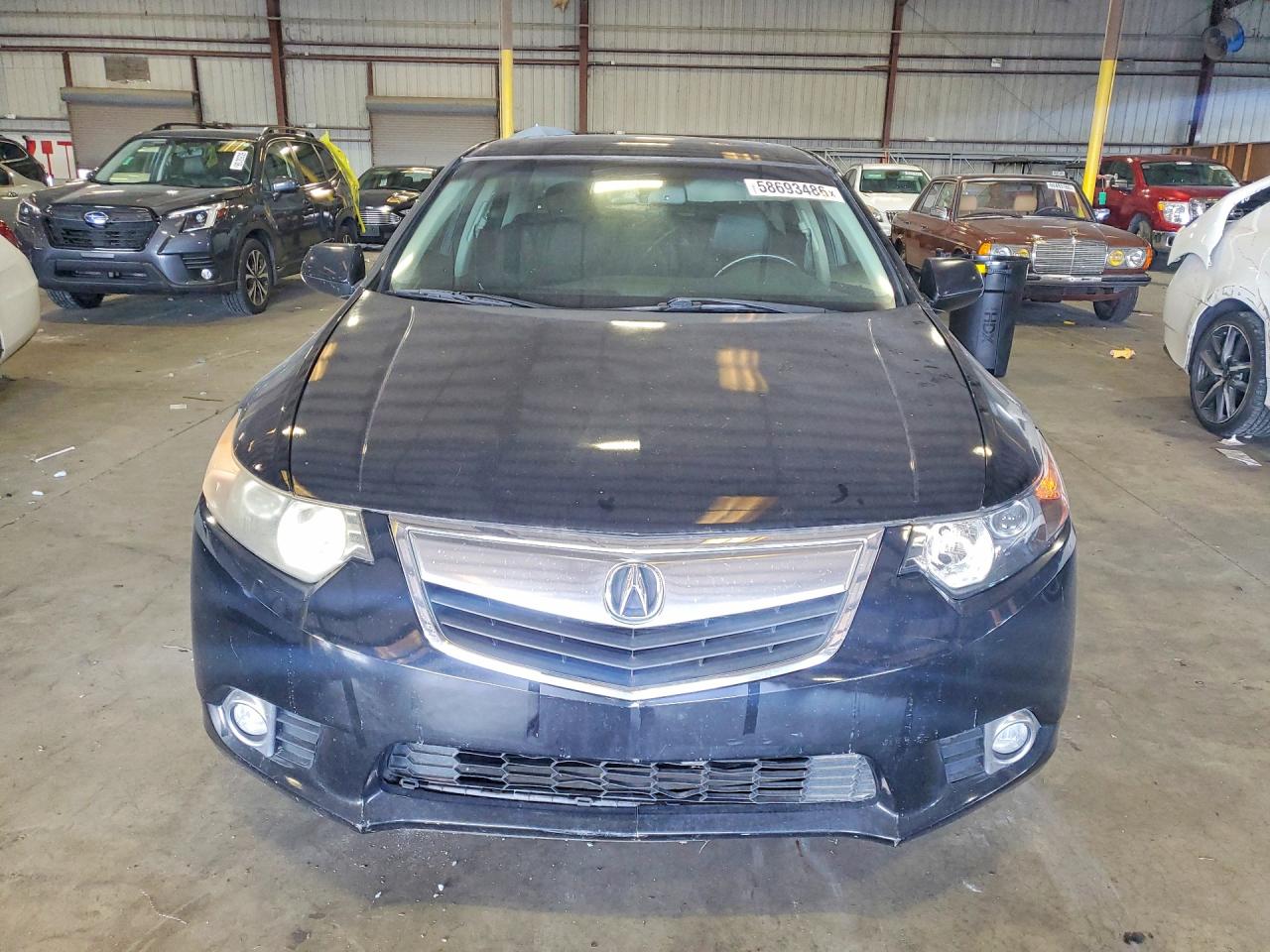 2011 Acura Tsx Black vin: JH4CU2F6XBC005893
