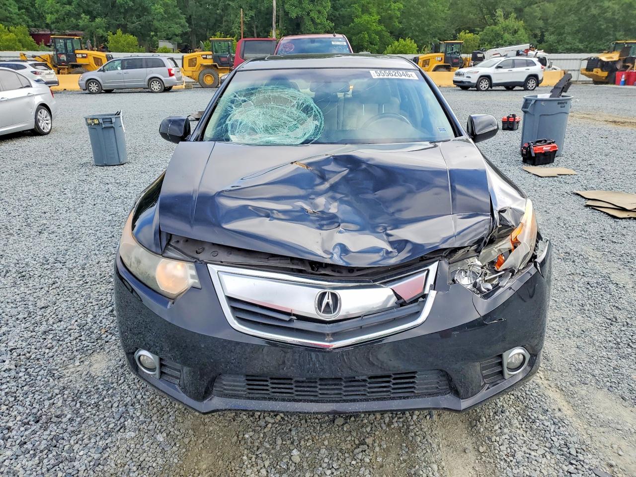 2011 Acura Tsx Black vin: JH4CU2F6XBC007708