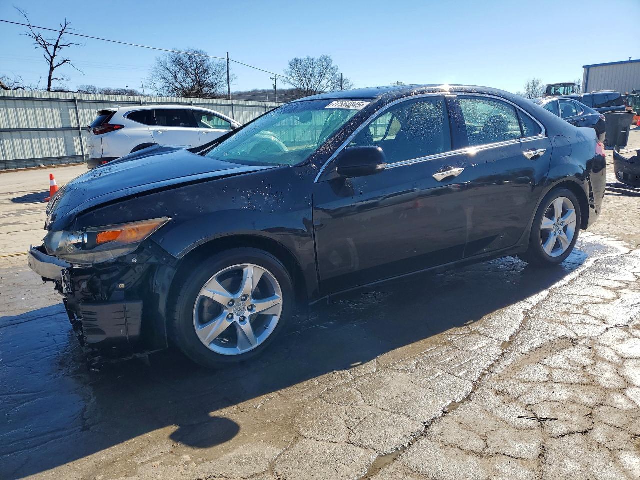 2011 Acura Tsx Black vin: JH4CU2F6XBC009393