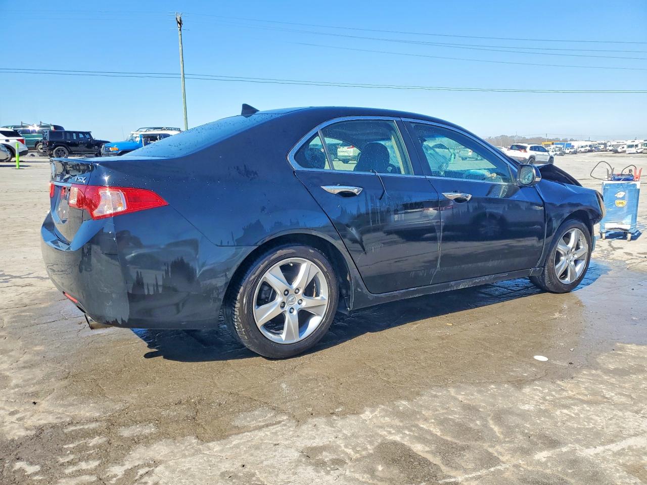 2011 Acura Tsx Black vin: JH4CU2F6XBC009393