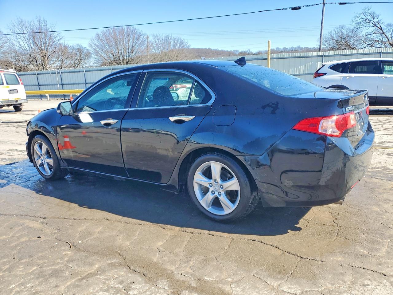 2011 Acura Tsx Black vin: JH4CU2F6XBC009393