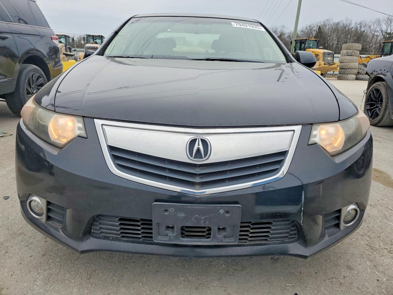 2011 Acura Tsx Black vin: JH4CU2F6XBC013735