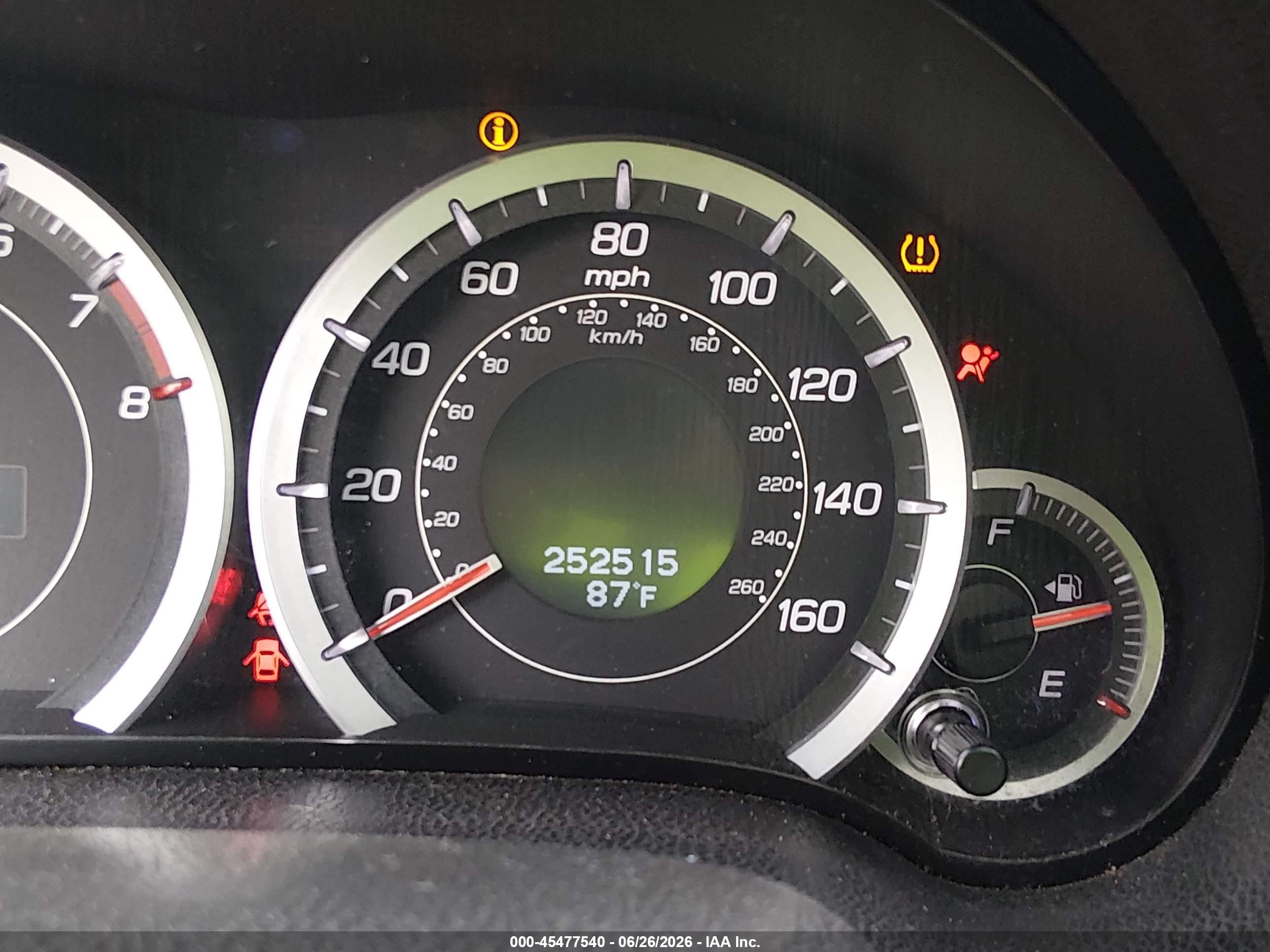 2011 Acura Tsx 2.4 Черный vin: JH4CU2F6XBC015436