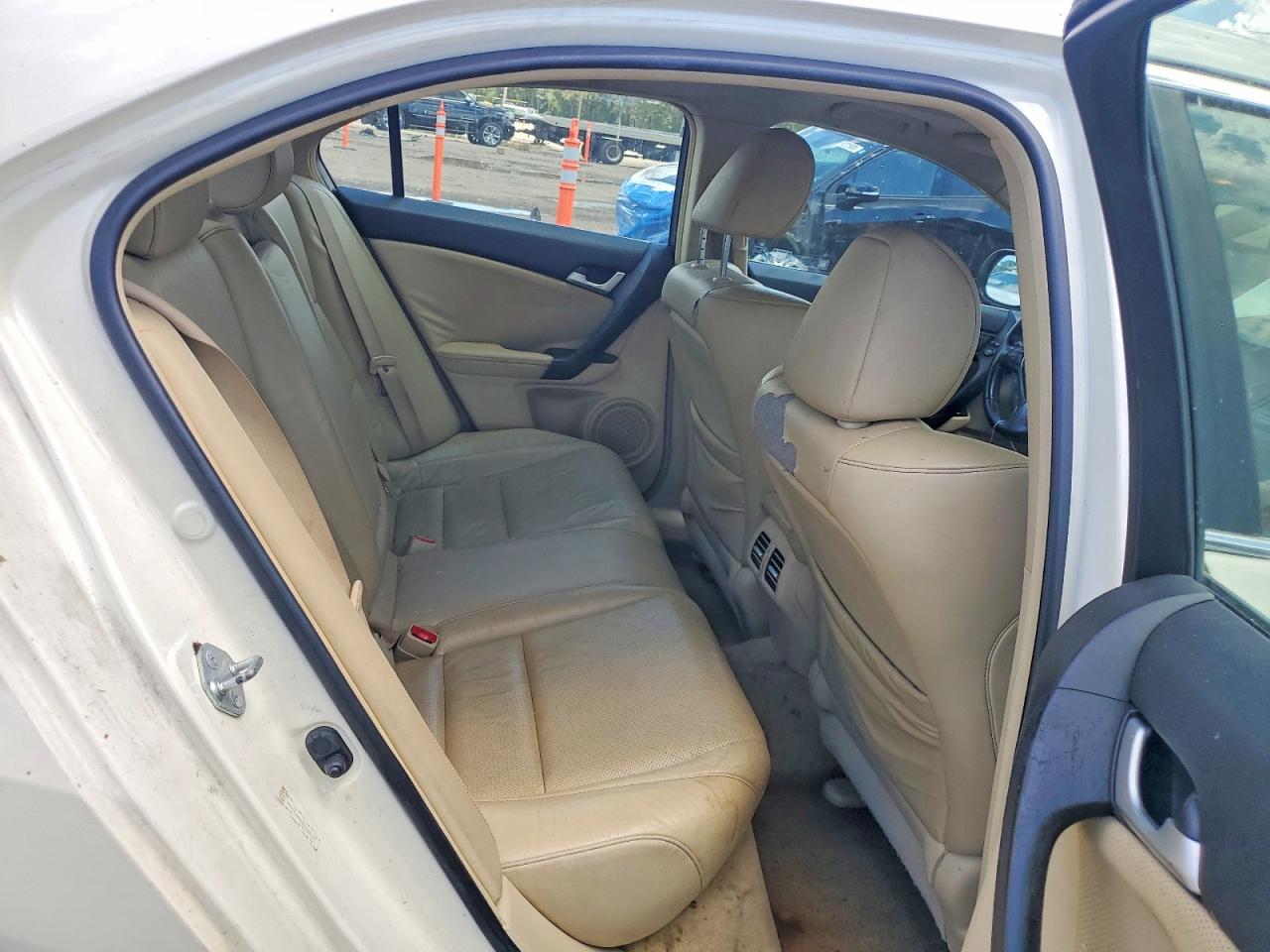 2011 Acura Tsx White vin: JH4CU2F6XBC016361