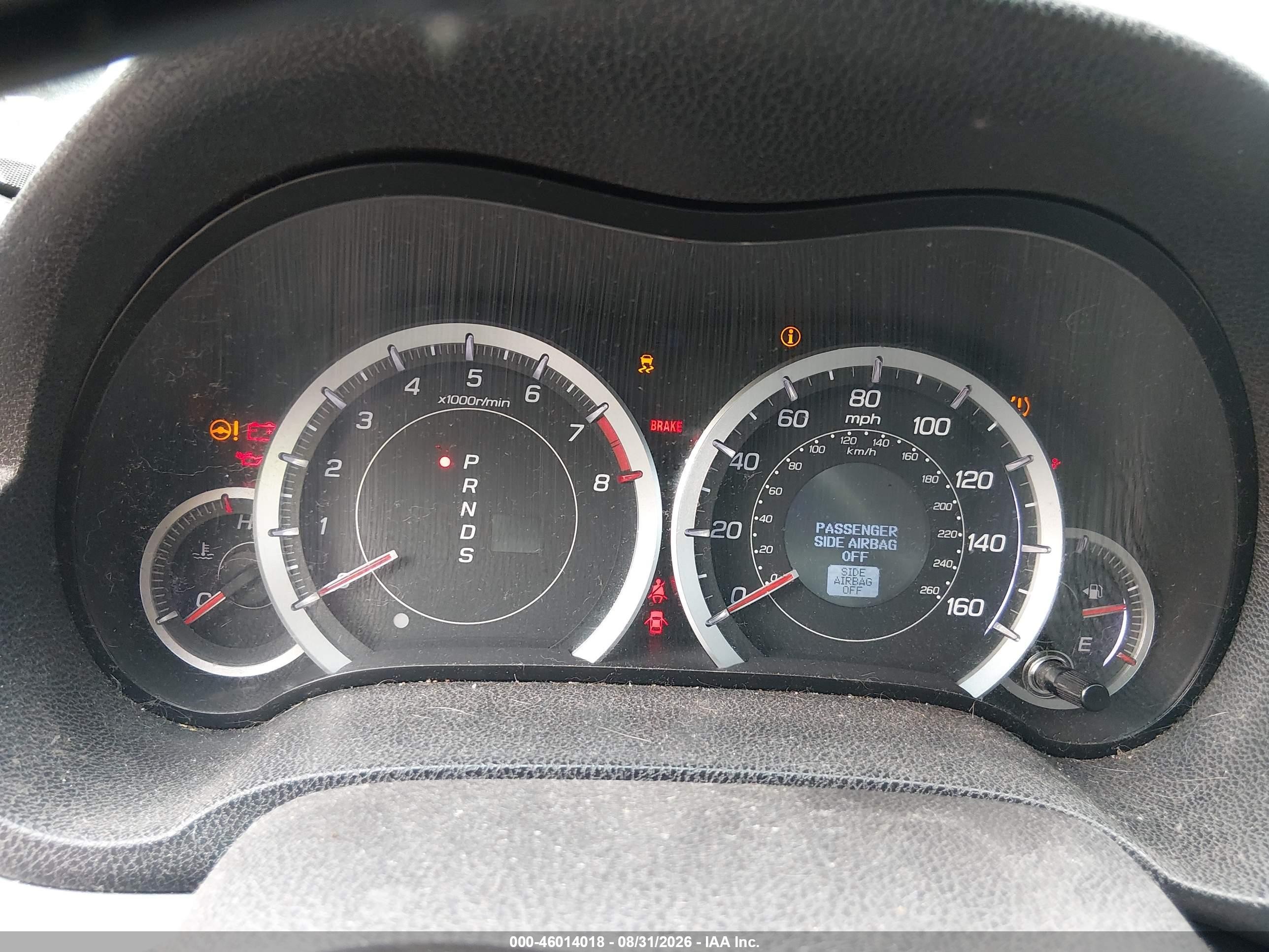 2011 Acura Tsx 2.4 White vin: JH4CU2F6XBC017896