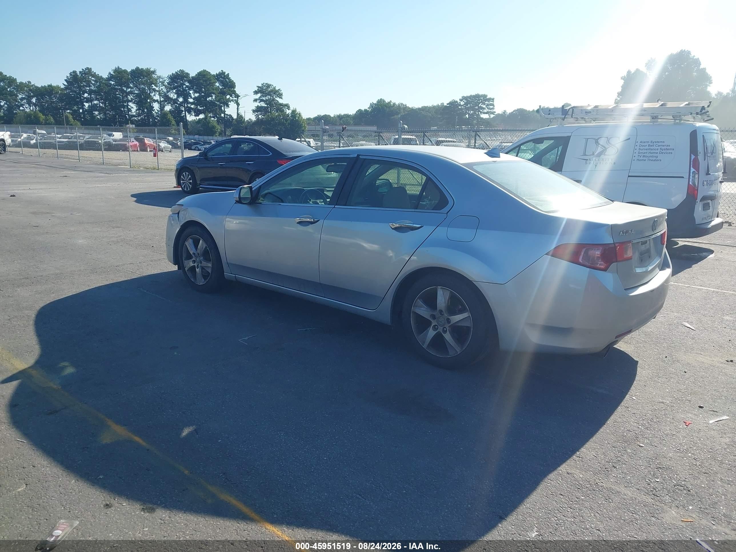 2012 Acura Tsx 2.4 Silver vin: JH4CU2F6XCC020346