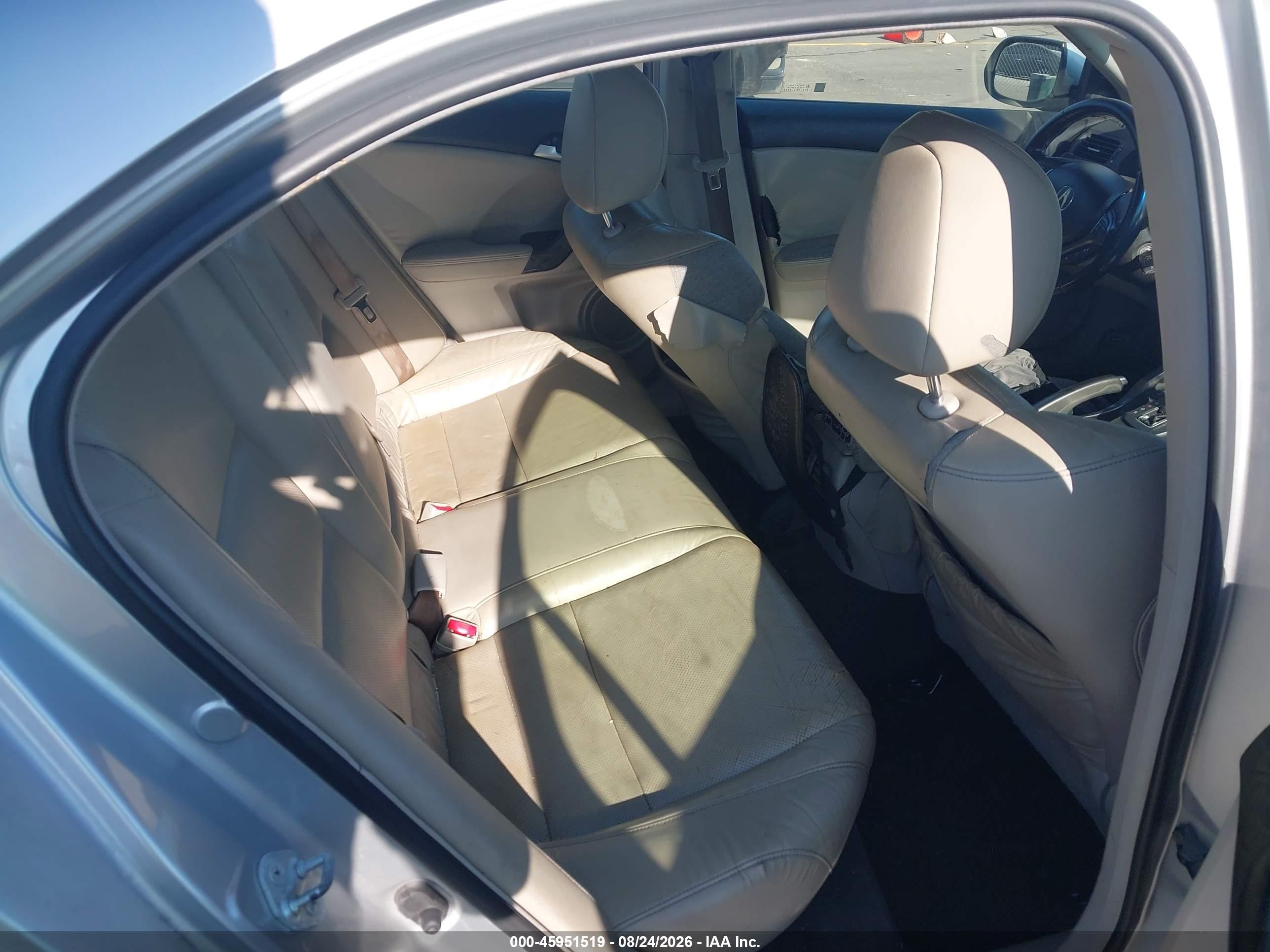 2012 Acura Tsx 2.4 Silver vin: JH4CU2F6XCC020346