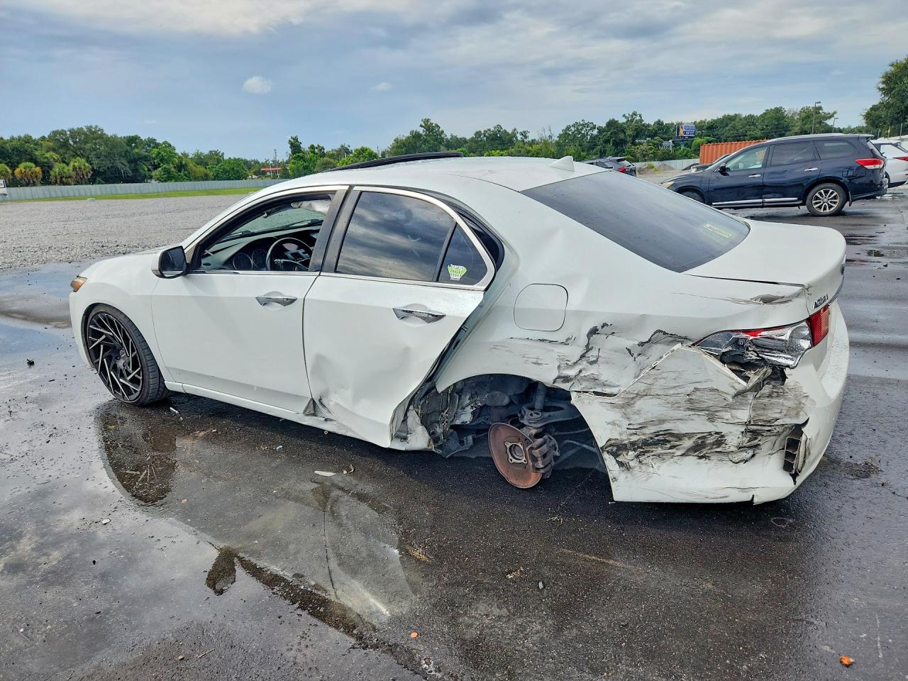 2012 Acura Tsx Tech White vin: JH4CU2F6XCC030410