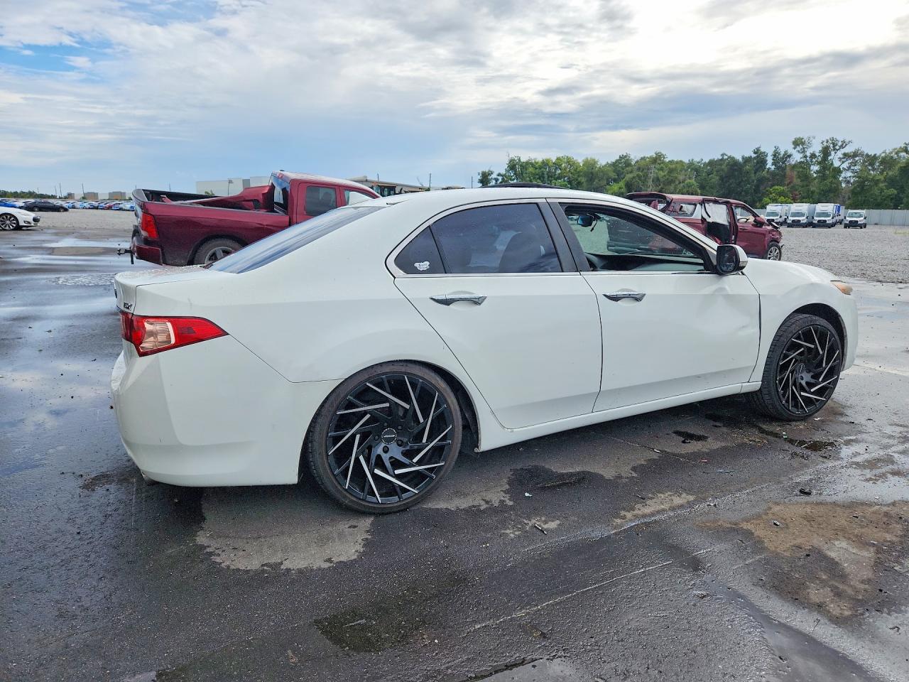 2012 Acura Tsx Tech White vin: JH4CU2F6XCC030410