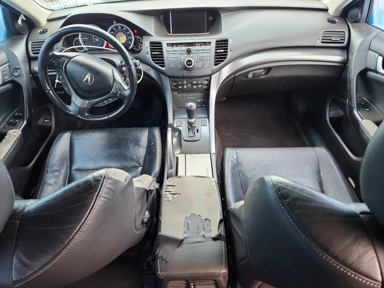 2012 Acura Tsx Tech White vin: JH4CU2F6XCC030410
