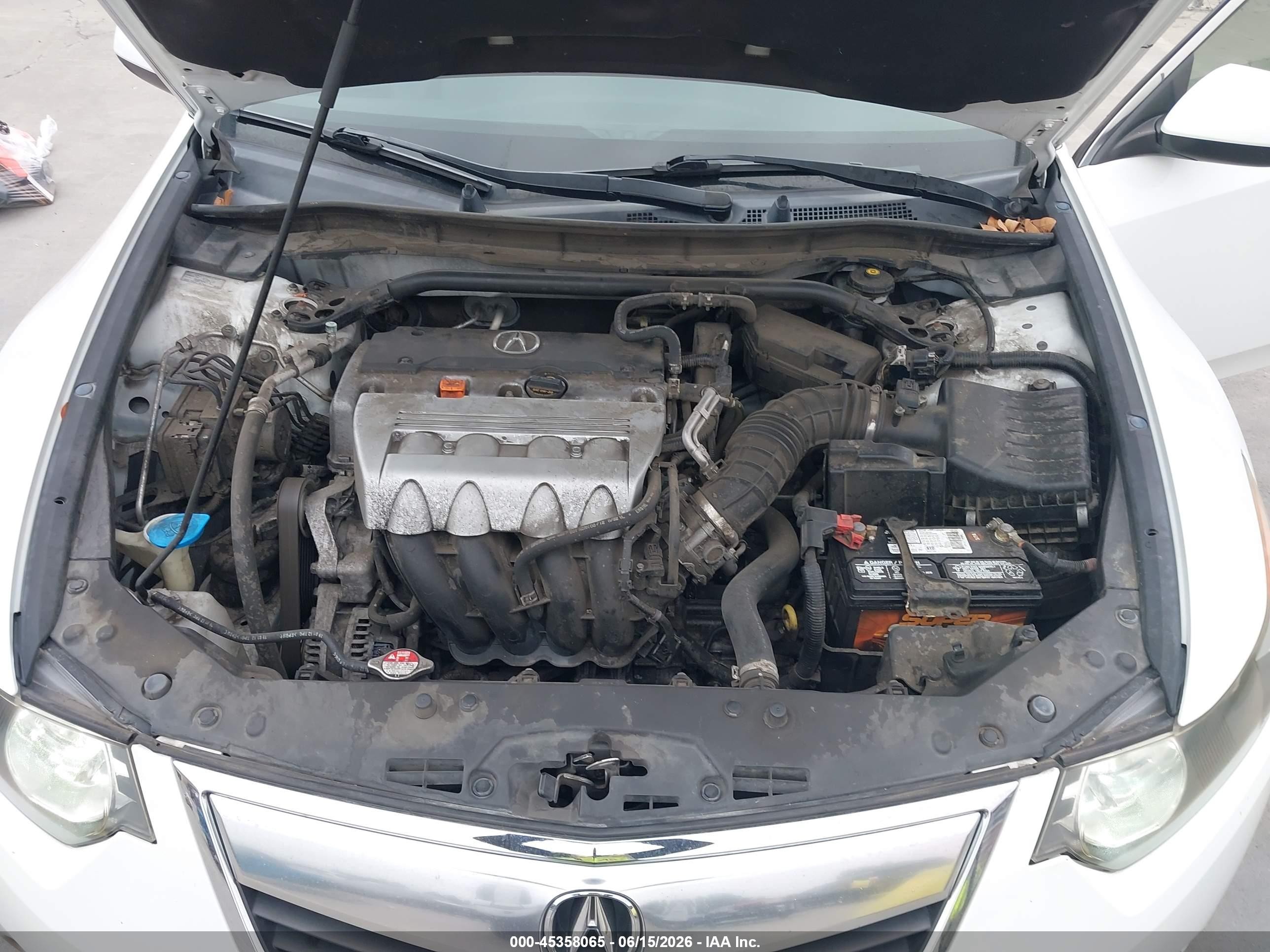 2013 Acura Tsx 2.4 Белый vin: JH4CU2F6XDC001345