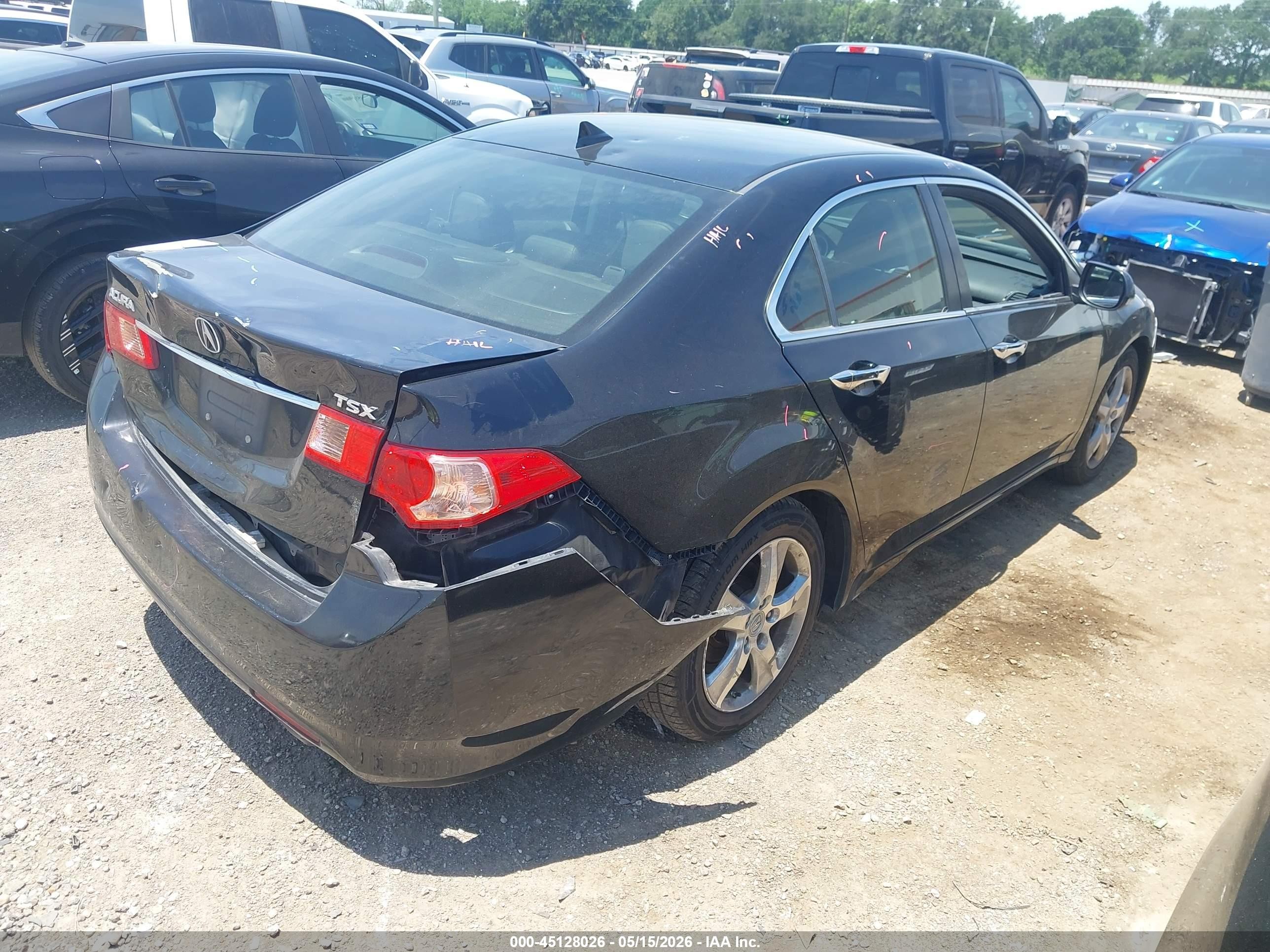 2013 Acura Tsx 2.4 Black vin: JH4CU2F6XDC006271