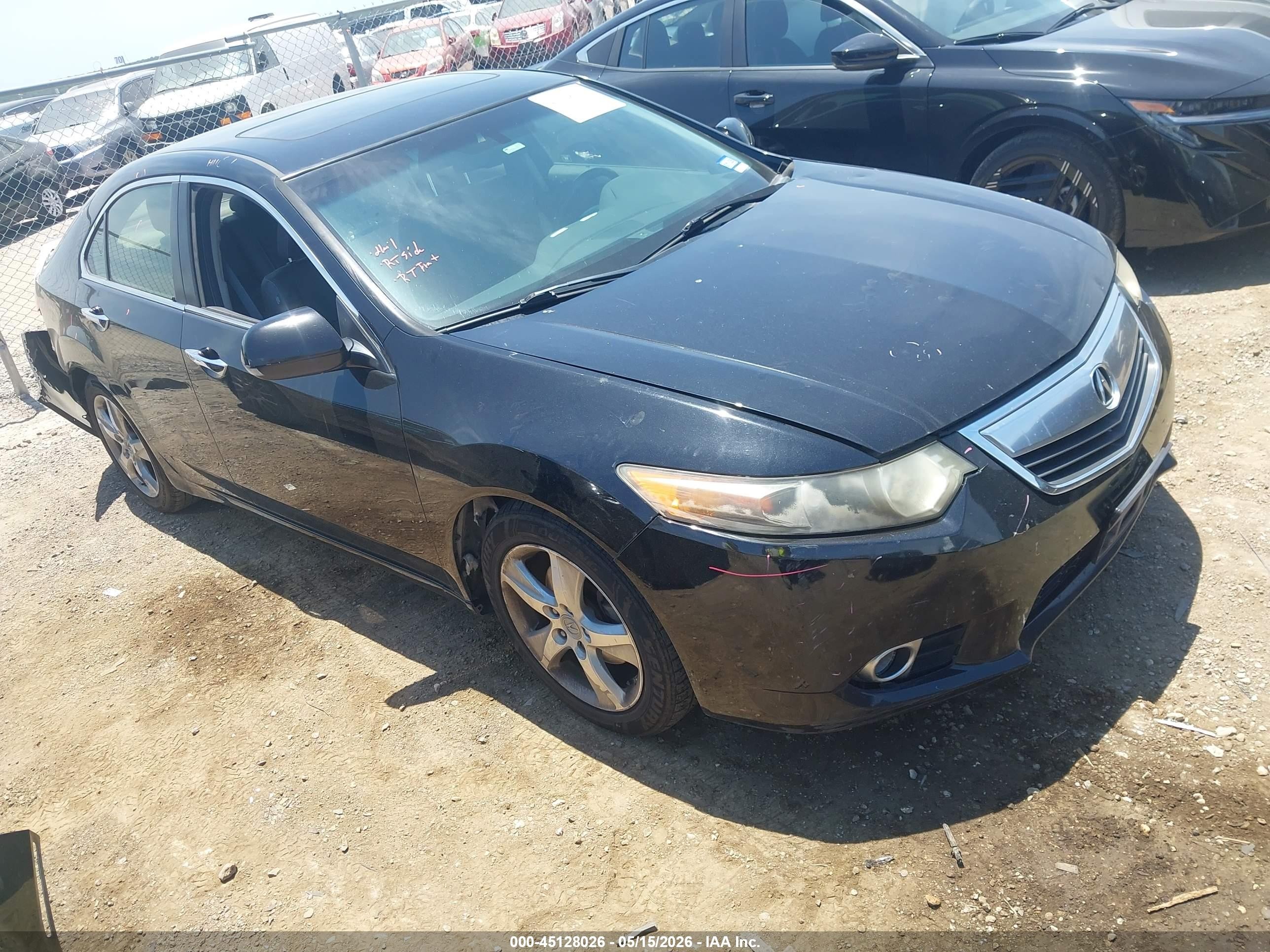 2013 Acura Tsx 2.4 Black vin: JH4CU2F6XDC006271