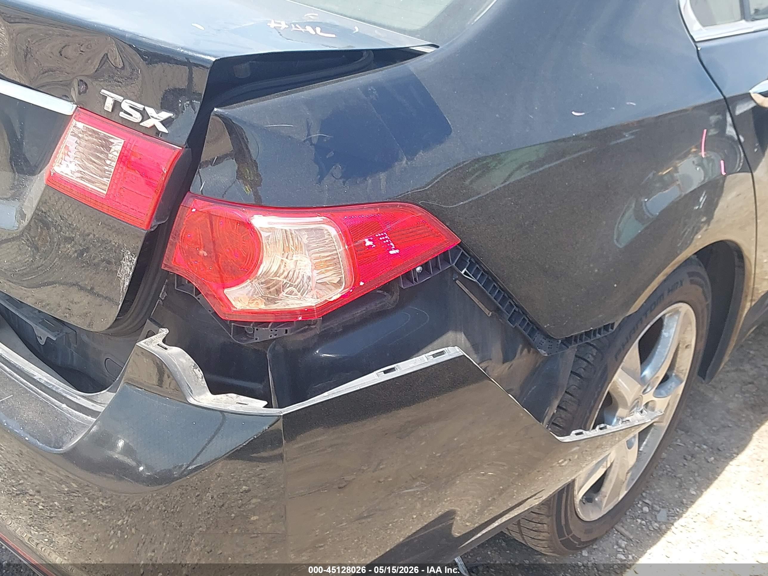 2013 Acura Tsx 2.4 Black vin: JH4CU2F6XDC006271