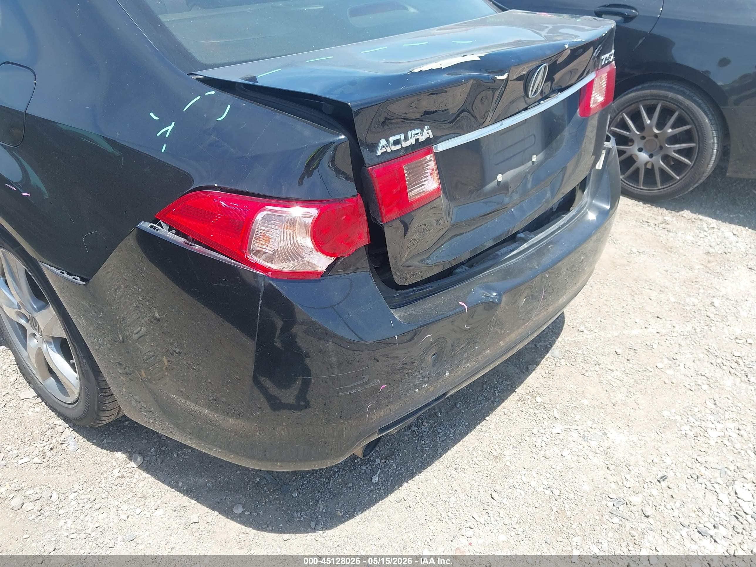 2013 Acura Tsx 2.4 Black vin: JH4CU2F6XDC006271