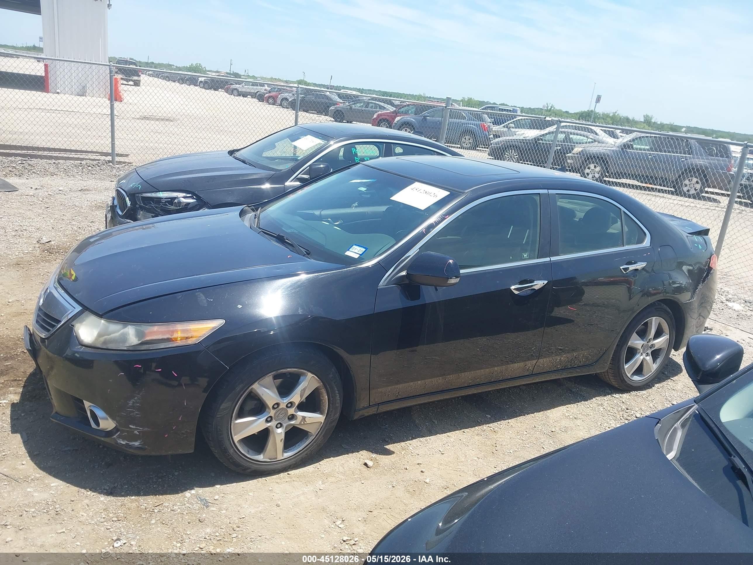 2013 Acura Tsx 2.4 Black vin: JH4CU2F6XDC006271
