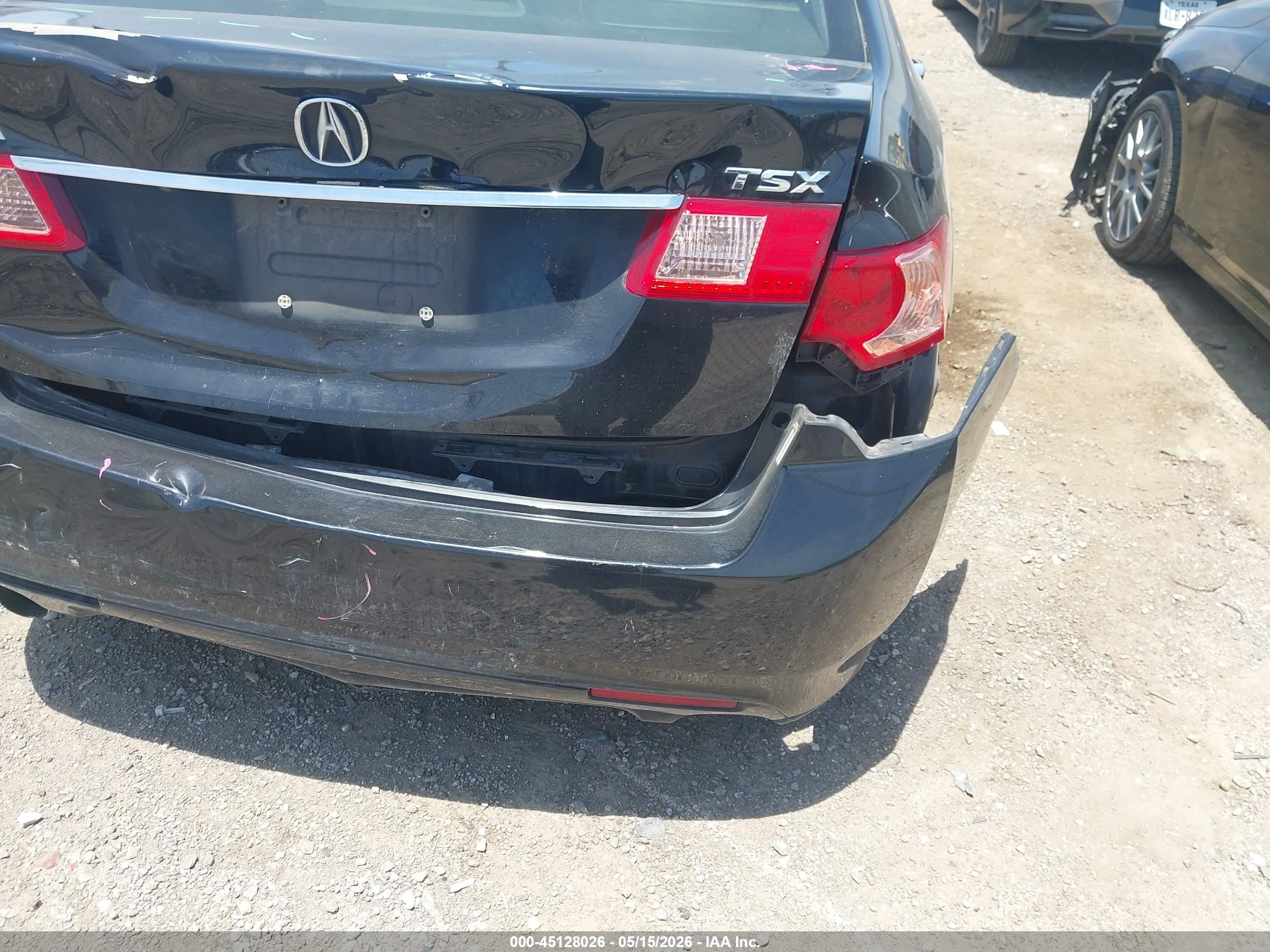 2013 Acura Tsx 2.4 Black vin: JH4CU2F6XDC006271