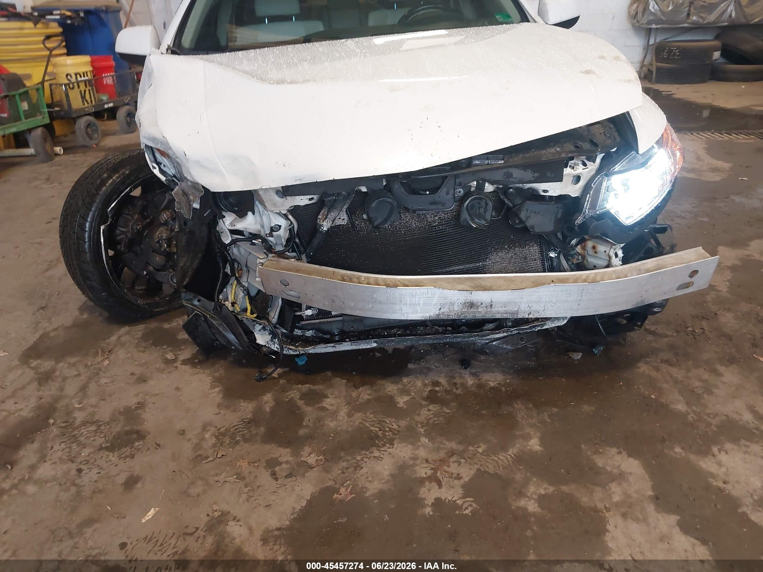 2014 Acura Tsx 2.4 White vin: JH4CU2F6XEC004053