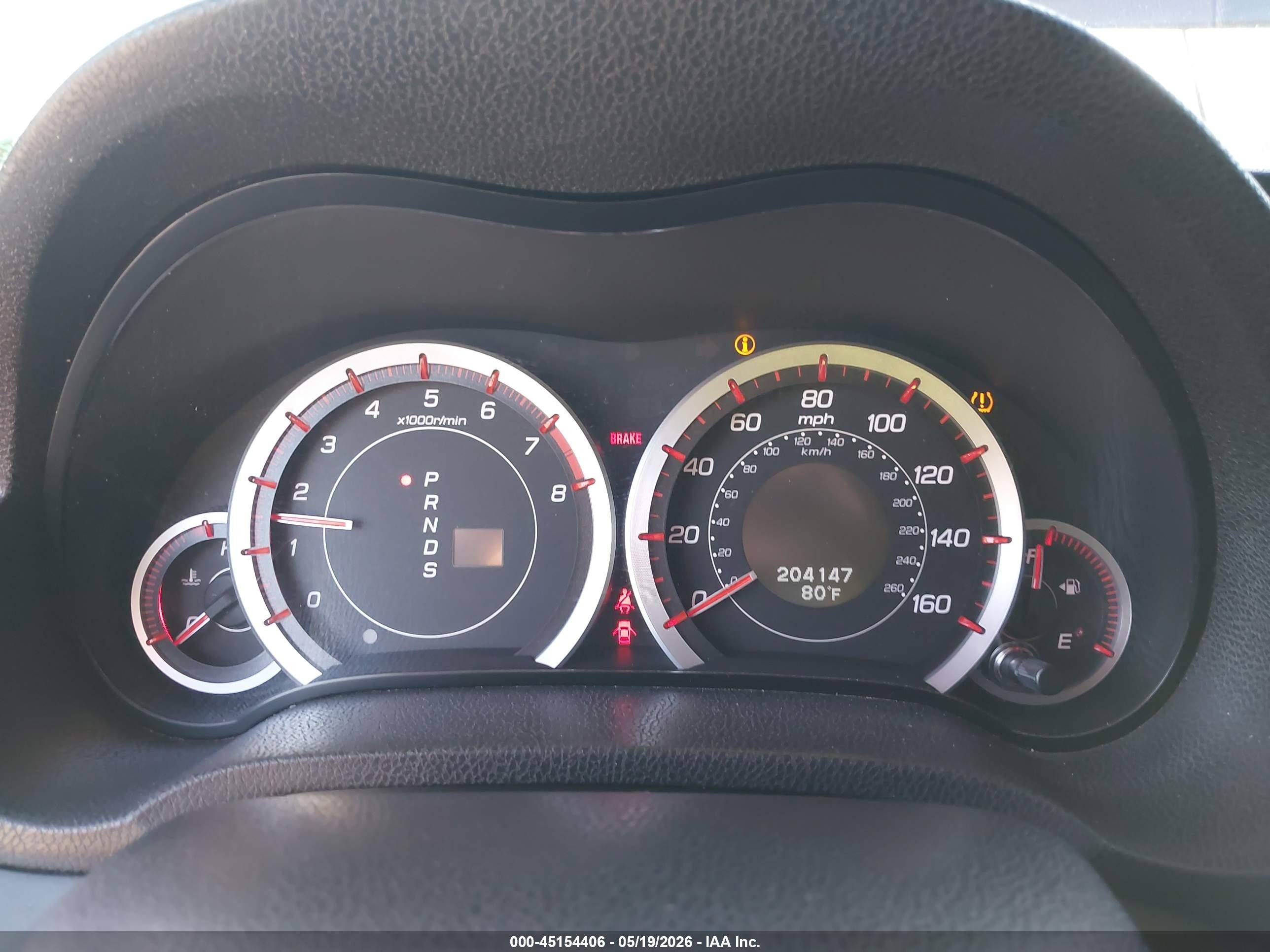 2012 Acura Tsx 2.4 Black vin: JH4CU2F80CC023337