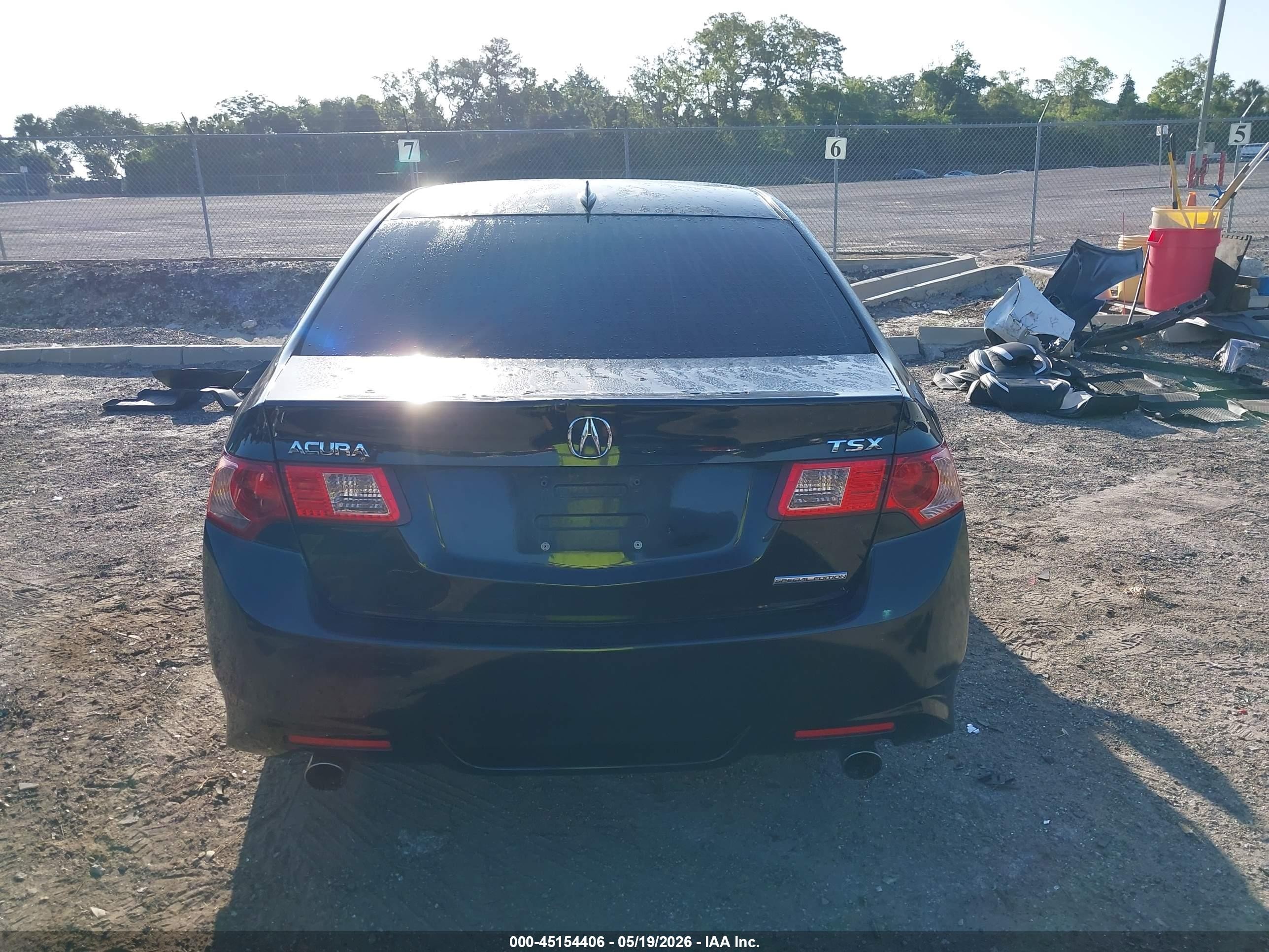 2012 Acura Tsx 2.4 Black vin: JH4CU2F80CC023337