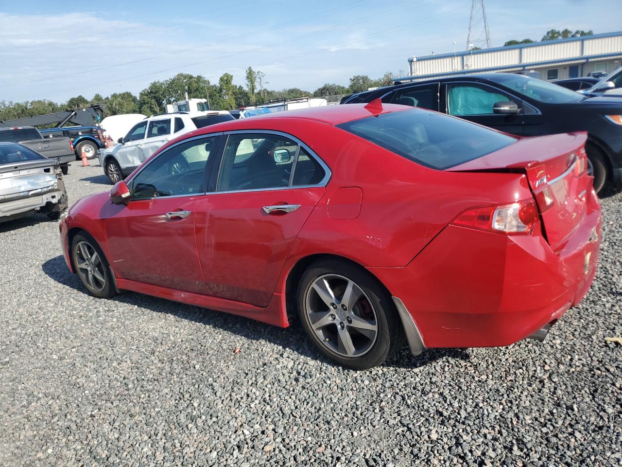 2012 Acura Tsx Se Red vin: JH4CU2F80CC026920