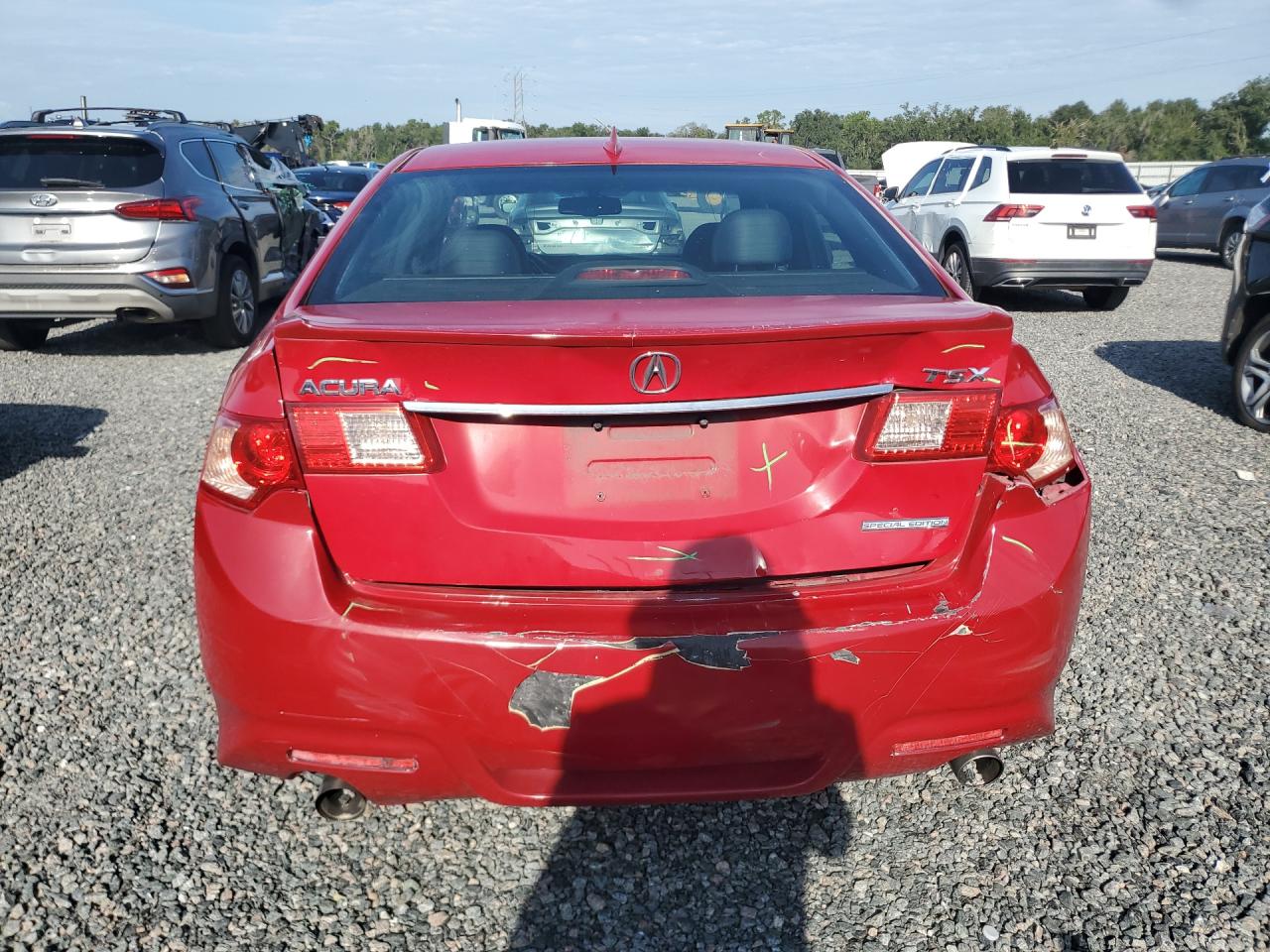 2012 Acura Tsx Se Red vin: JH4CU2F80CC026920