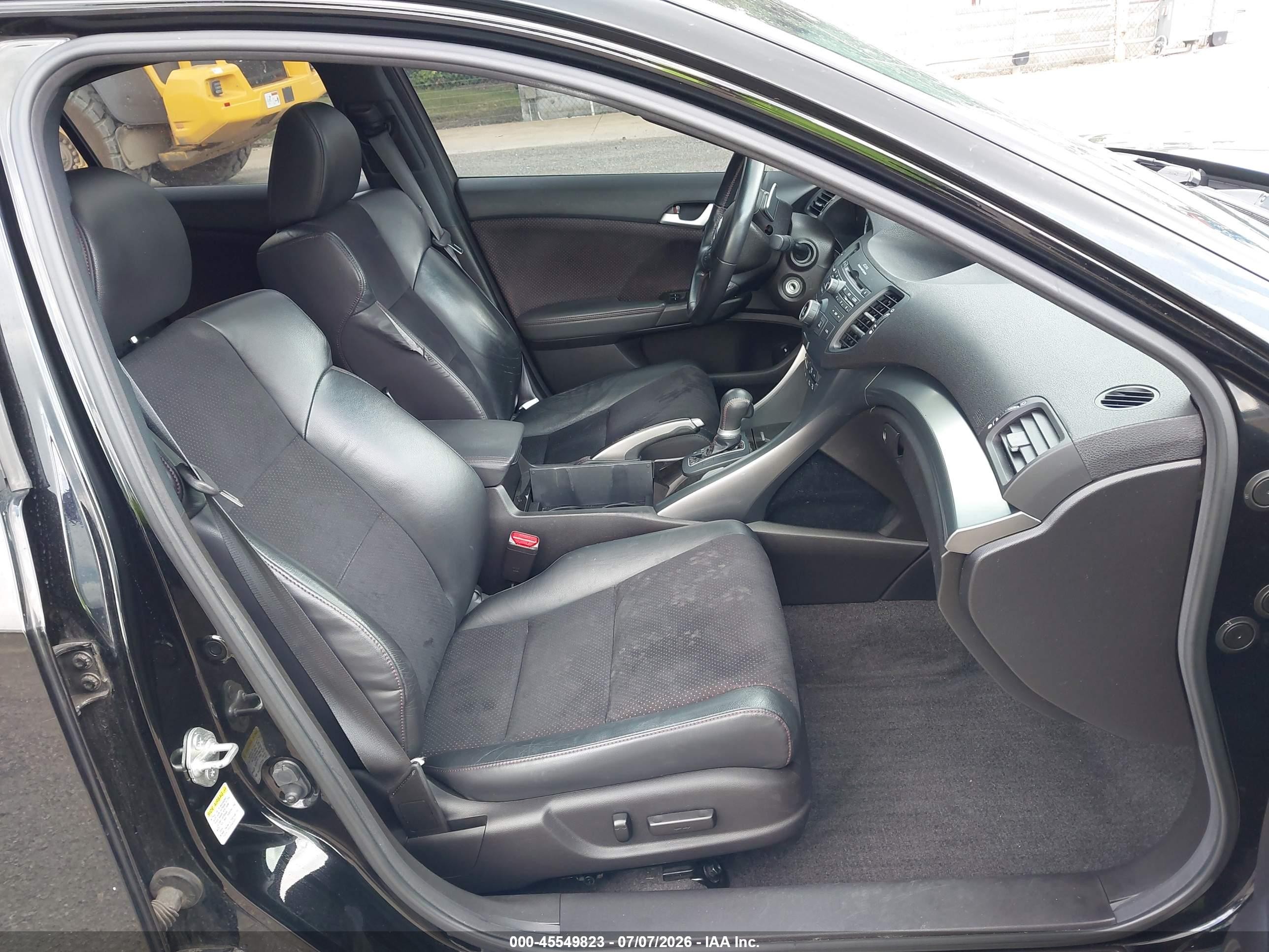 2012 Acura Tsx 2.4 Черный vin: JH4CU2F80CC029929