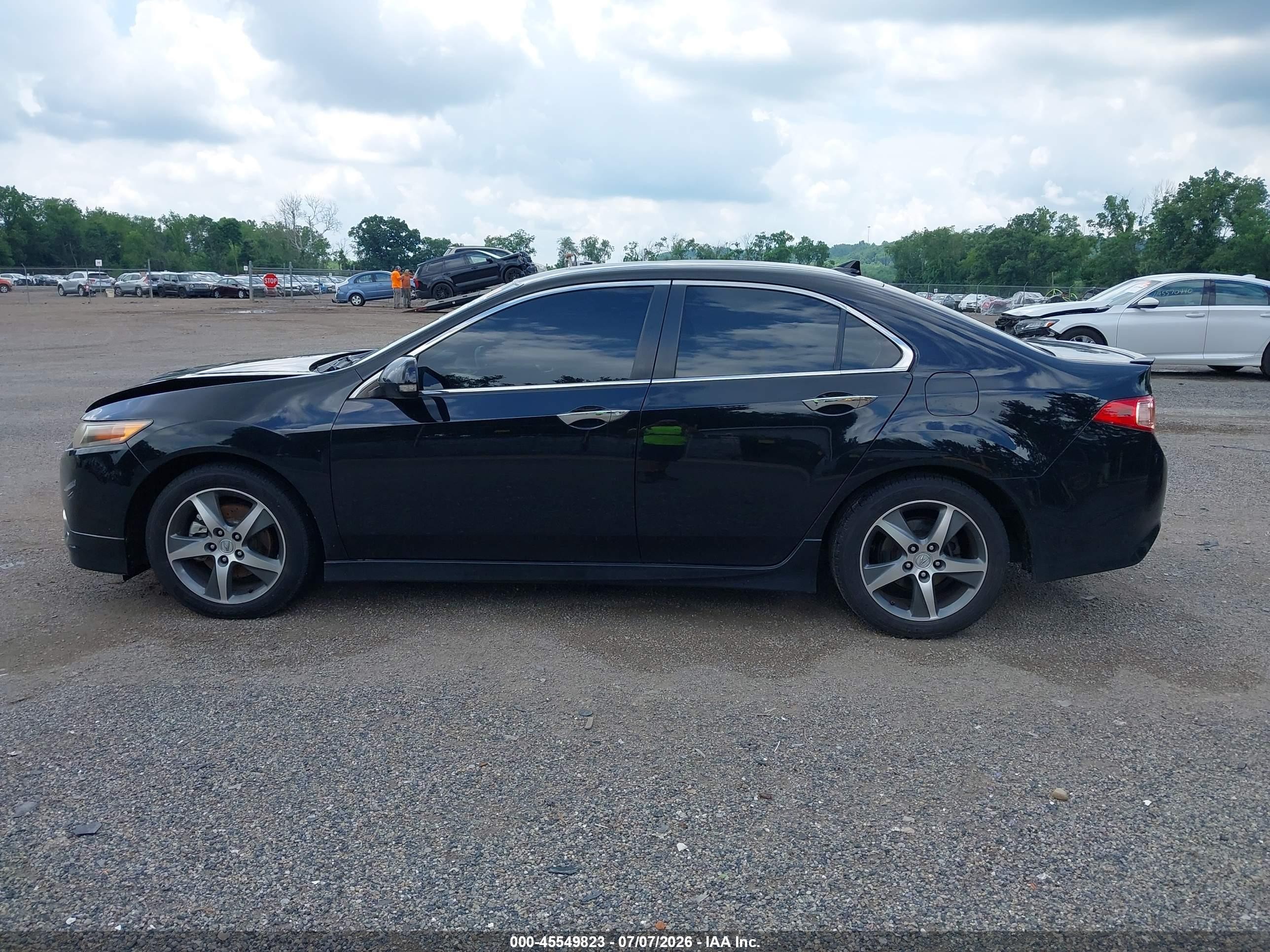 2012 Acura Tsx 2.4 Черный vin: JH4CU2F80CC029929