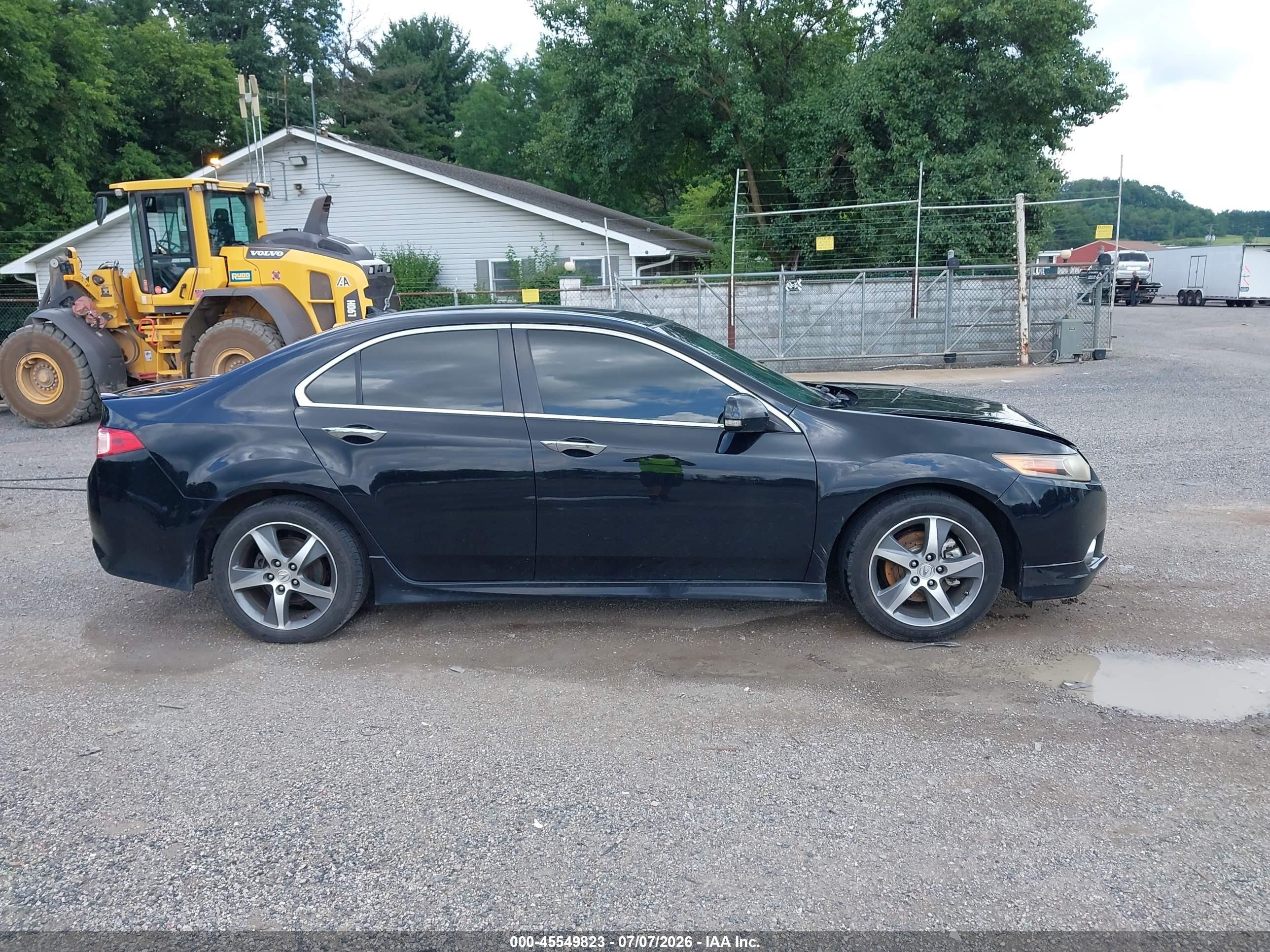 2012 Acura Tsx 2.4 Черный vin: JH4CU2F80CC029929