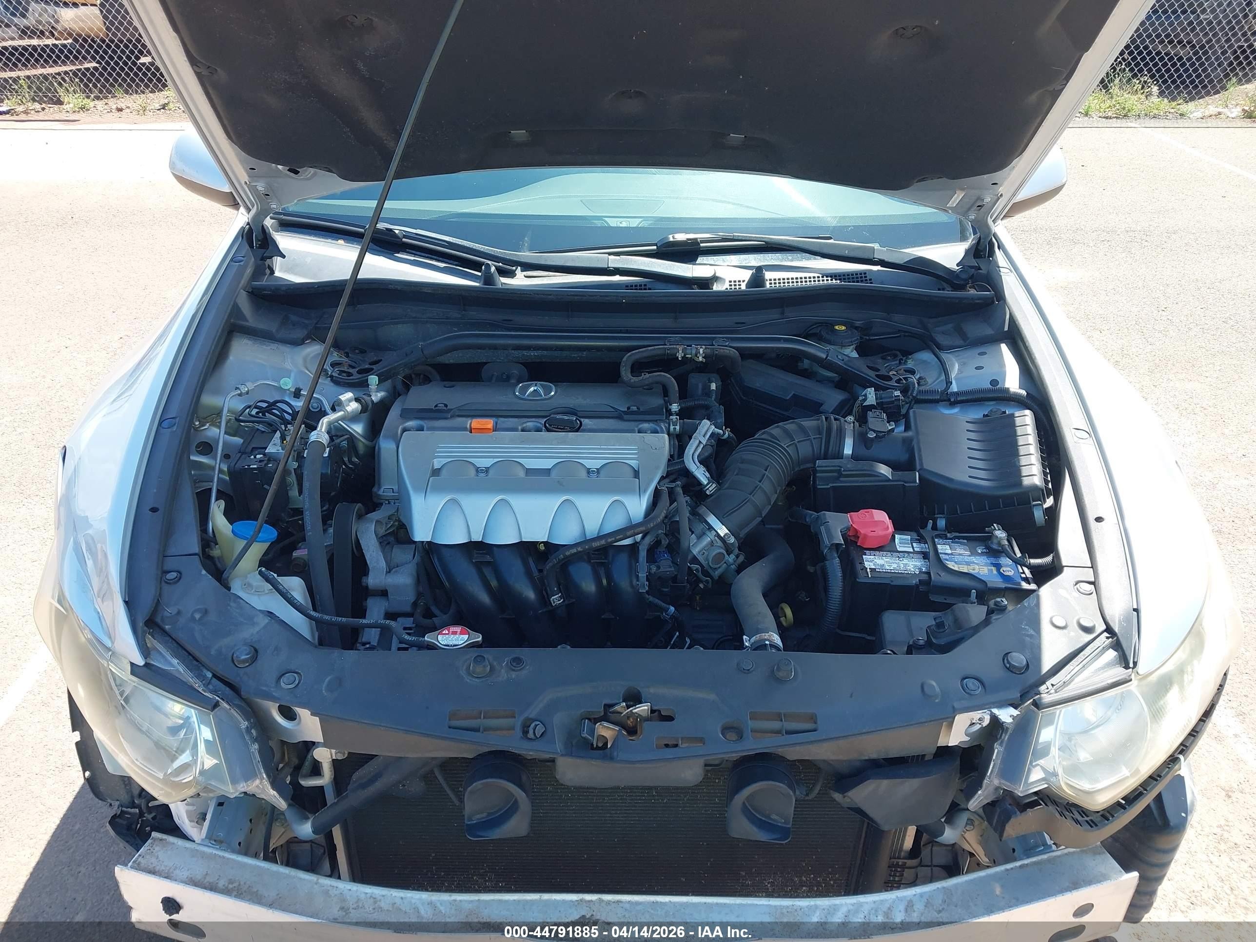 2013 Acura Tsx 2.4 Silver vin: JH4CU2F80DC008466