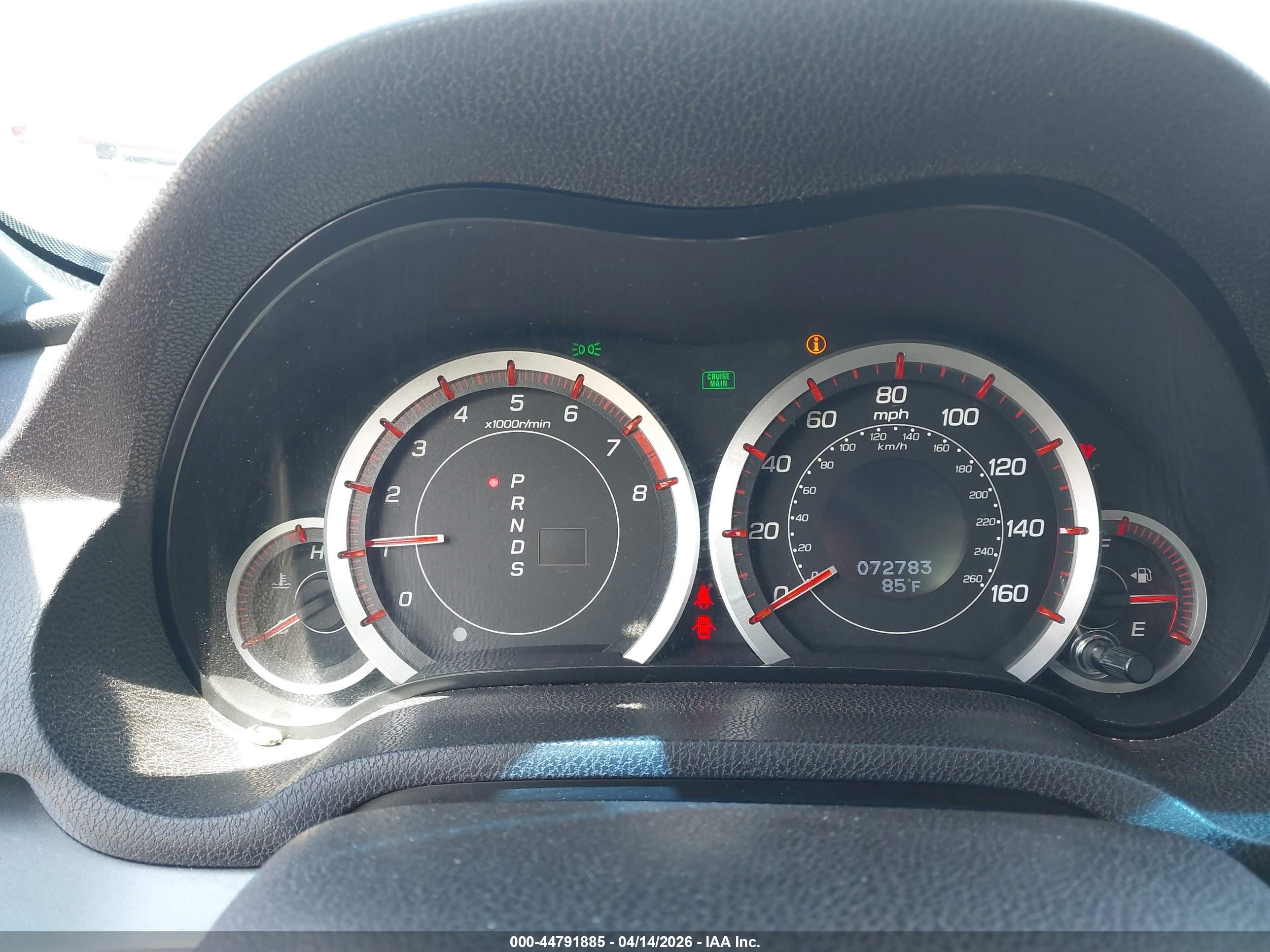 2013 Acura Tsx 2.4 Silver vin: JH4CU2F80DC008466