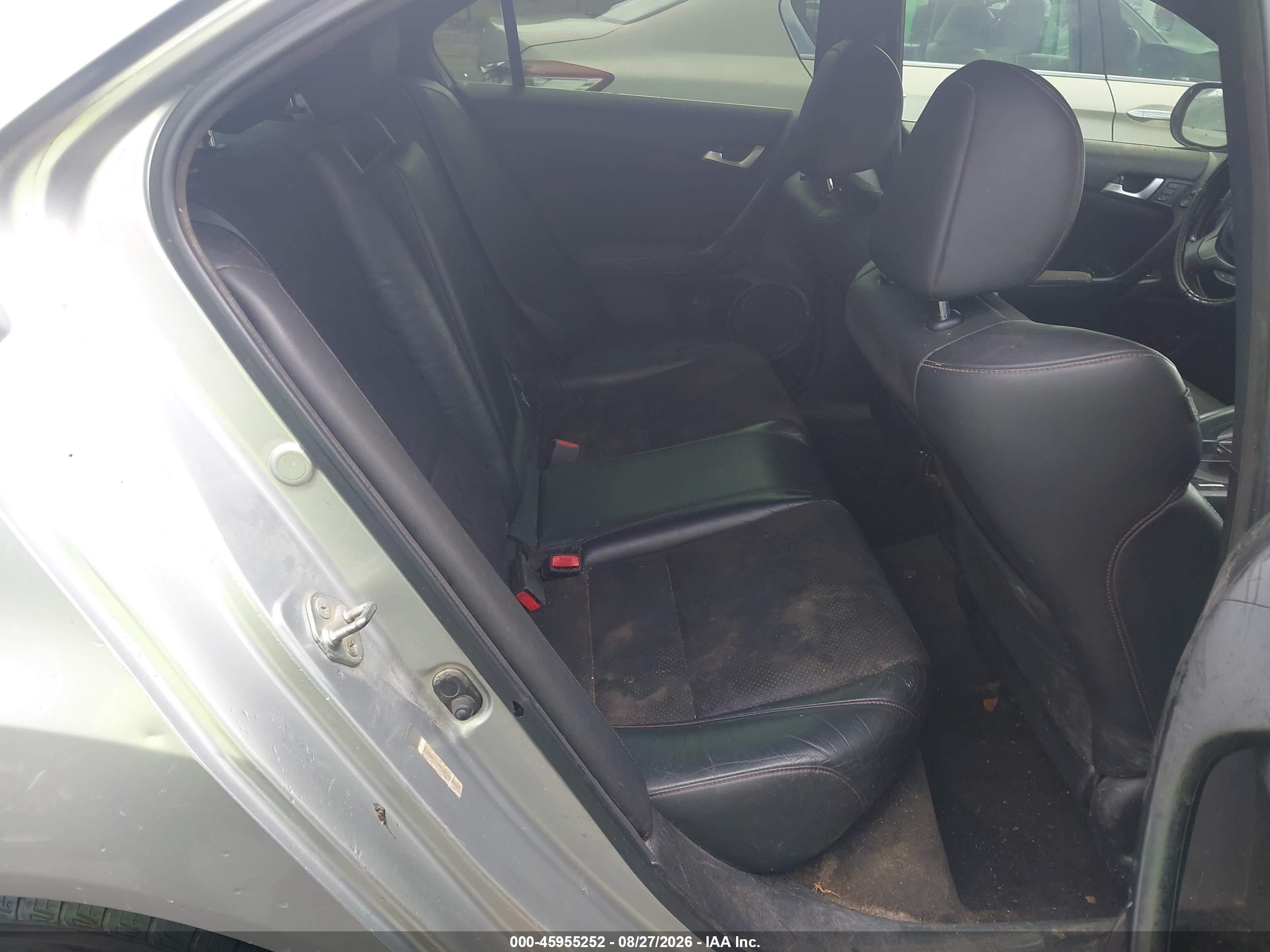 2012 Acura Tsx 2.4 Silver vin: JH4CU2F81CC013805