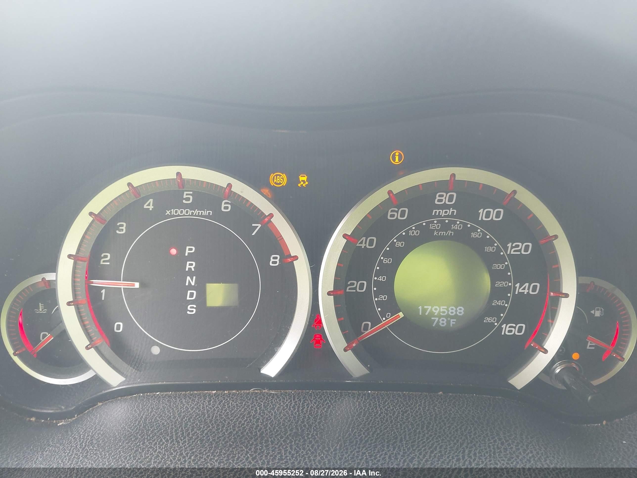 2012 Acura Tsx 2.4 Silver vin: JH4CU2F81CC013805