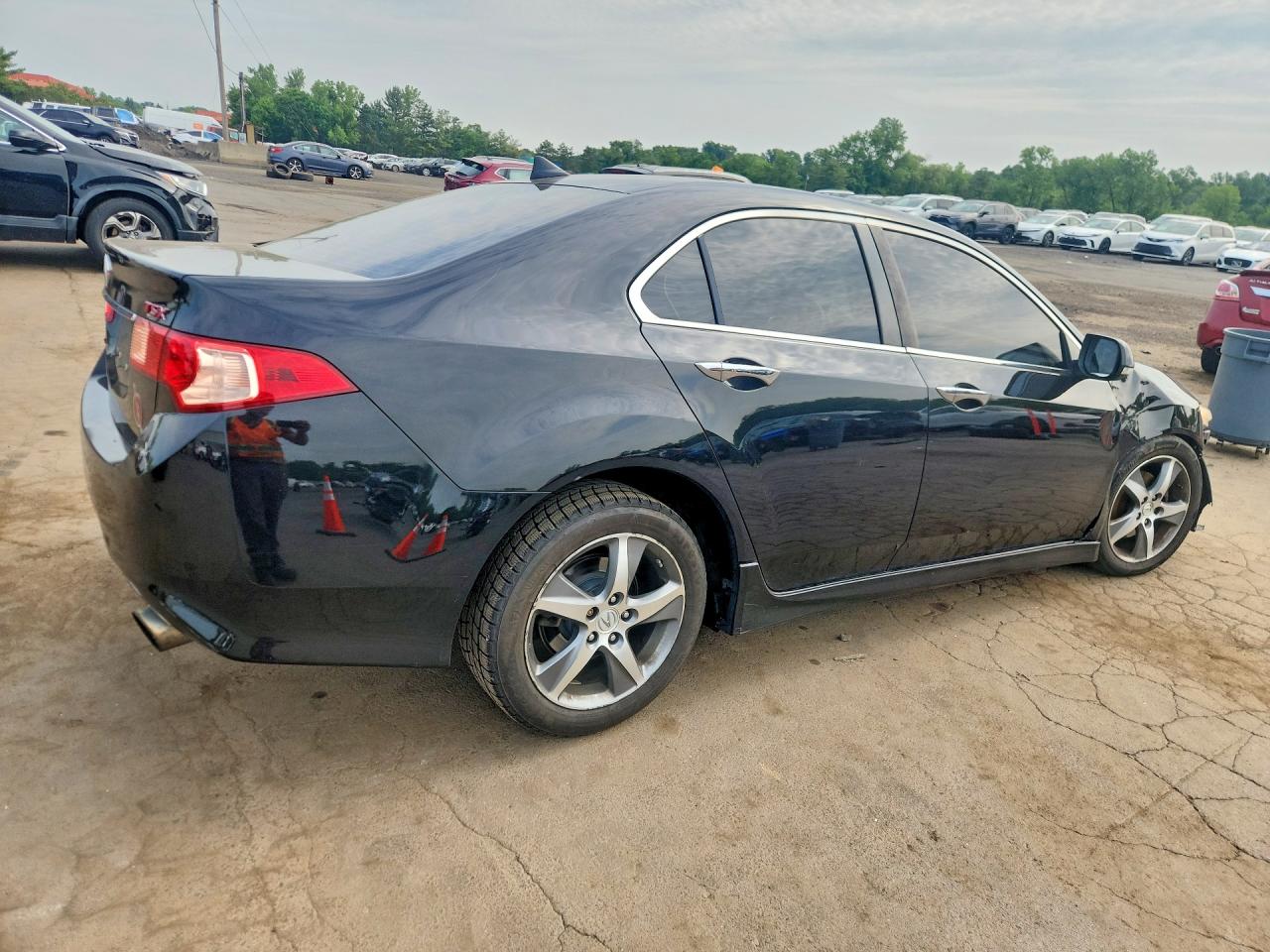 2012 Acura Tsx Se Black vin: JH4CU2F81CC019734