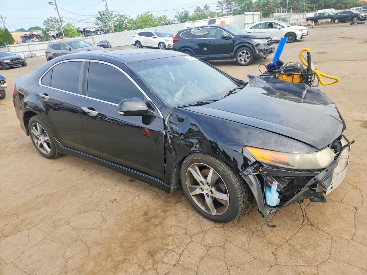 2012 Acura Tsx Se Black vin: JH4CU2F81CC019734