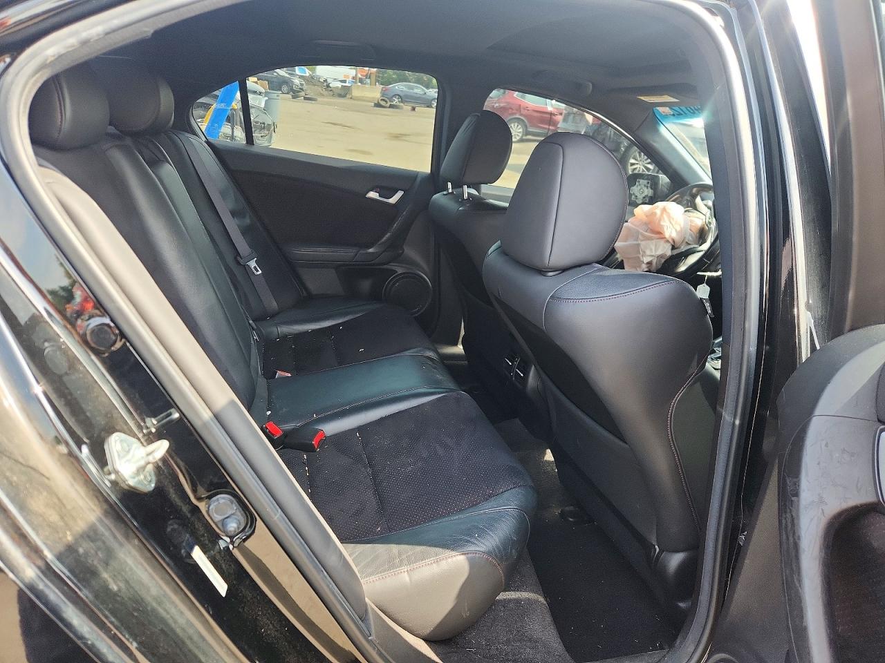 2012 Acura Tsx Se Black vin: JH4CU2F81CC019734