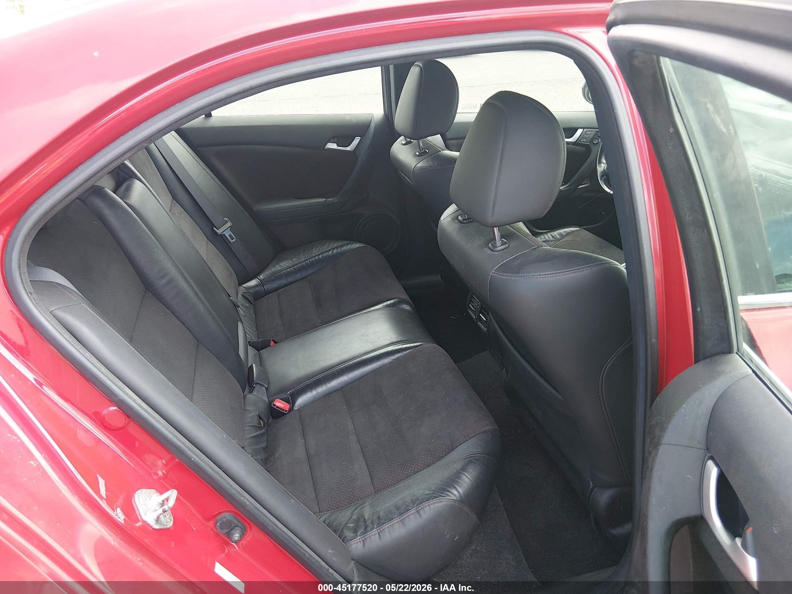 2012 Acura Tsx 2.4 Red vin: JH4CU2F82CC004367