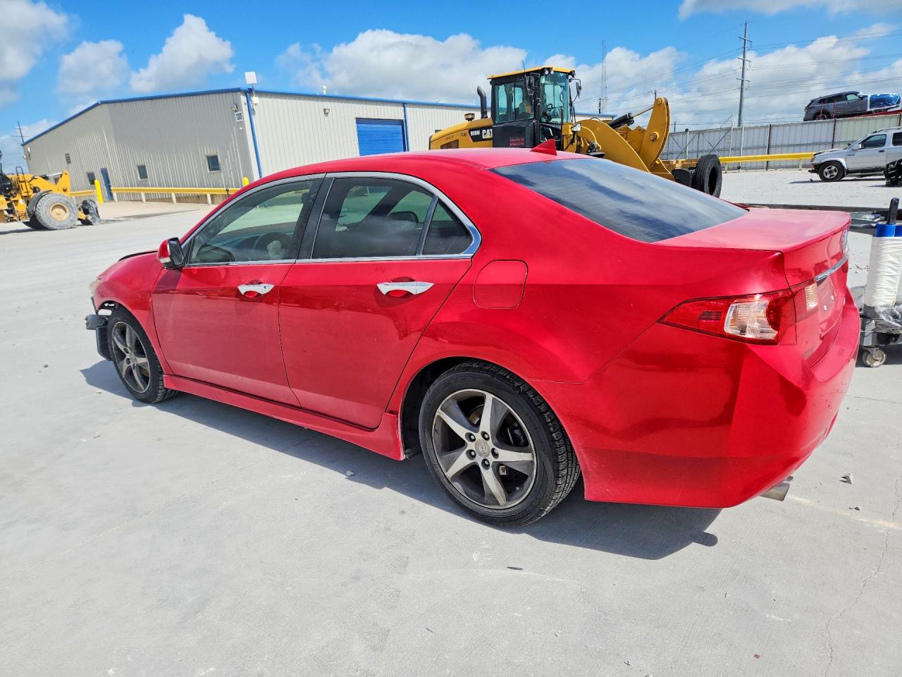 2012 Acura Tsx Se Red vin: JH4CU2F82CC028586