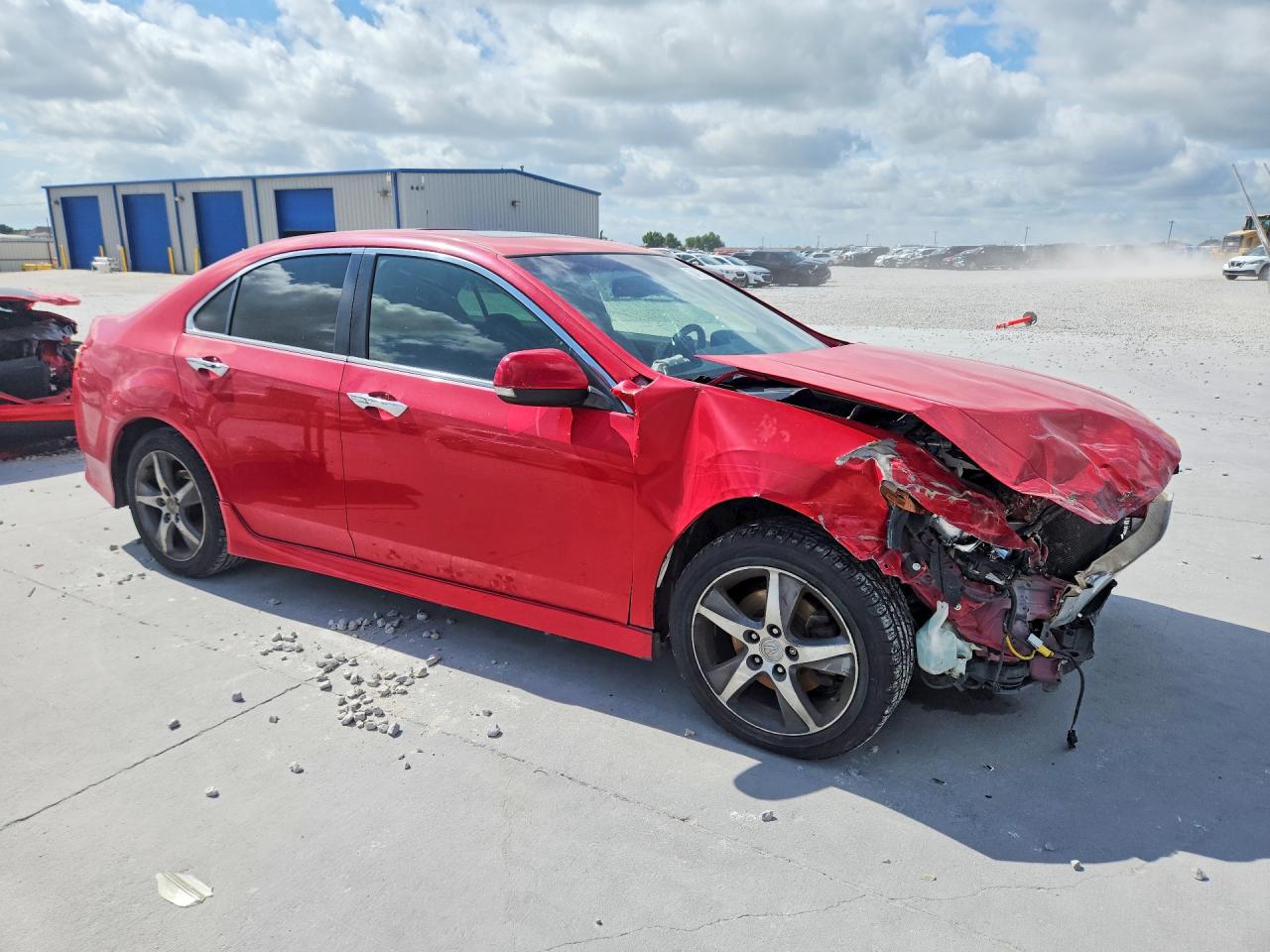2012 Acura Tsx Se Red vin: JH4CU2F82CC028586