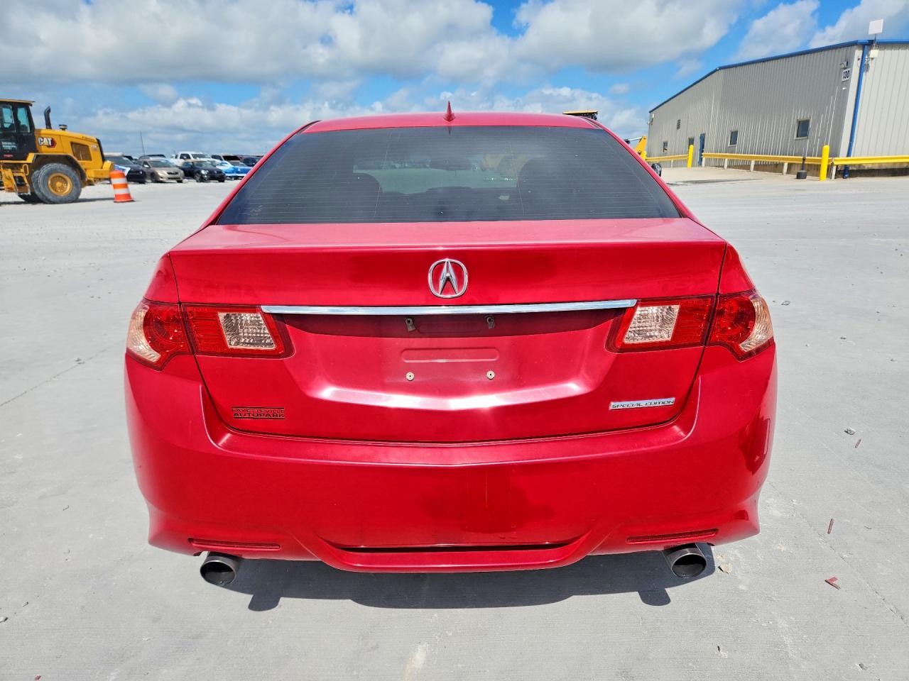 2012 Acura Tsx Se Red vin: JH4CU2F82CC028586