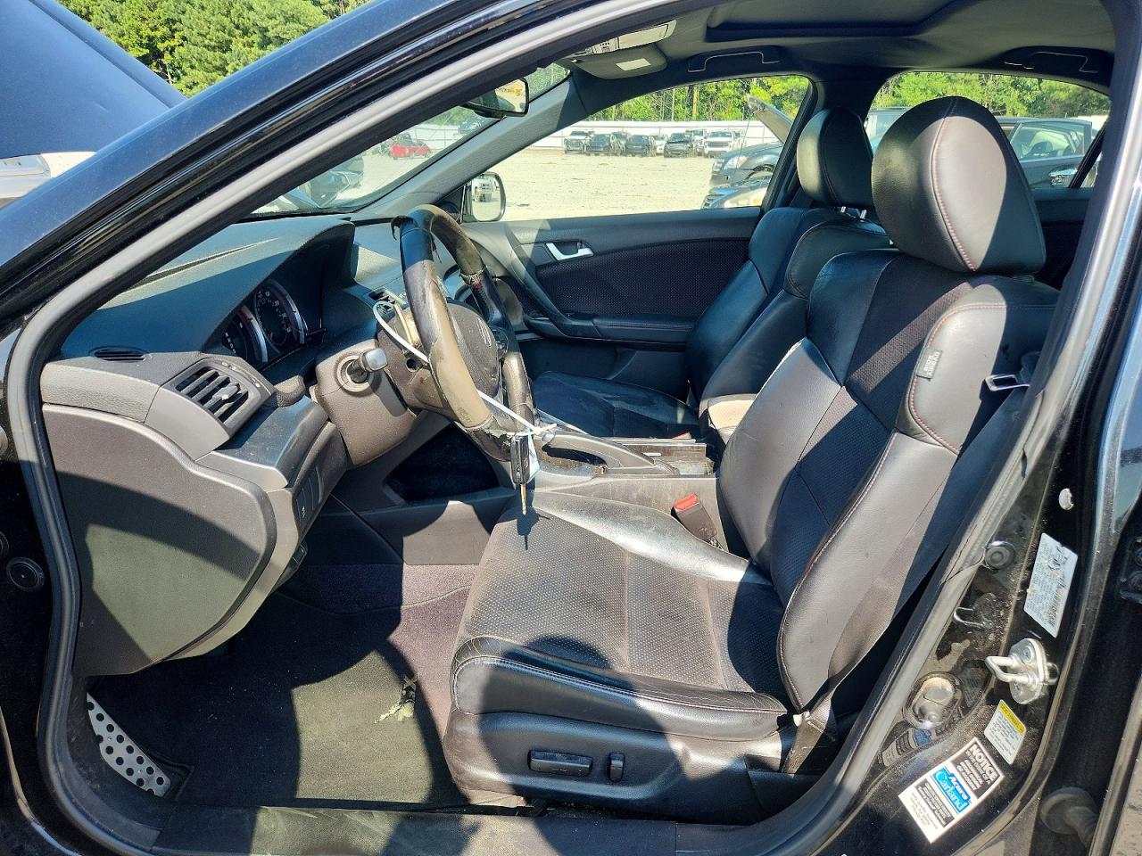 2014 Acura Tsx Se Black vin: JH4CU2F82EC005103