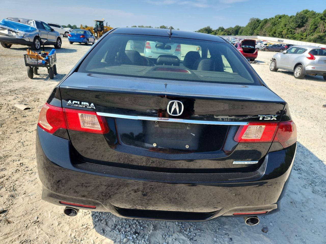 2014 Acura Tsx Se Black vin: JH4CU2F82EC005103