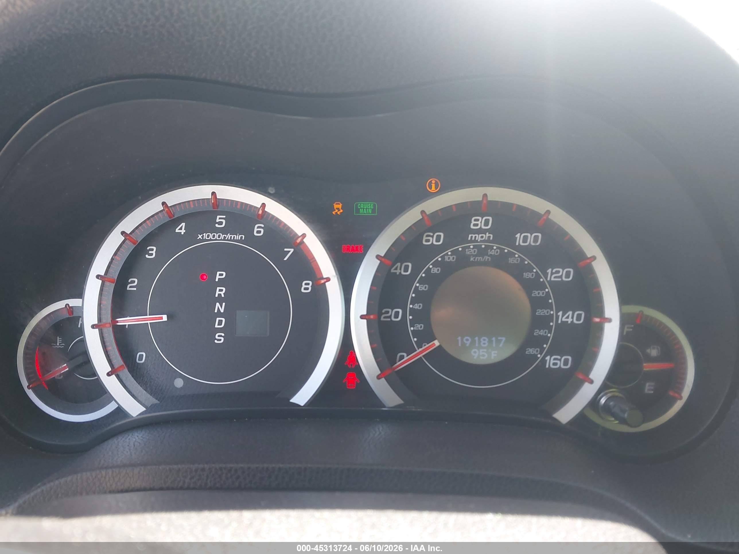 2012 Acura Tsx 2.4 White vin: JH4CU2F83CC017225