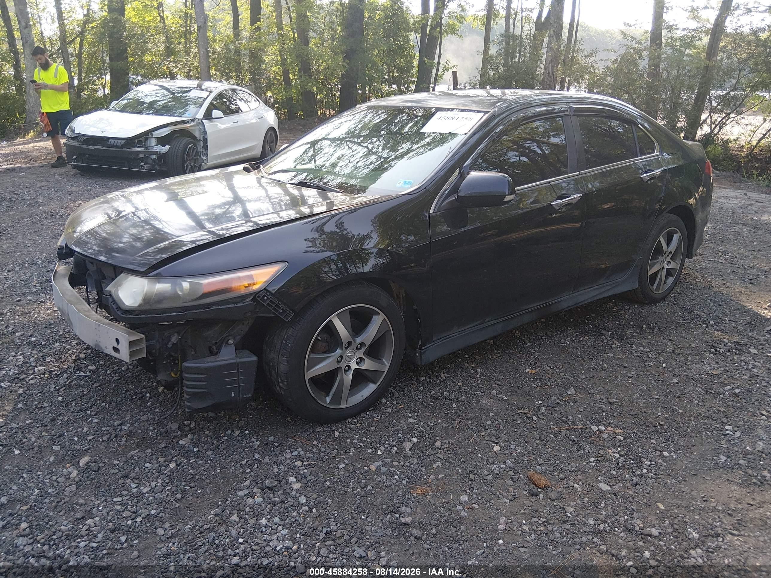 2012 Acura Tsx Se Black vin: JH4CU2F84CC012583