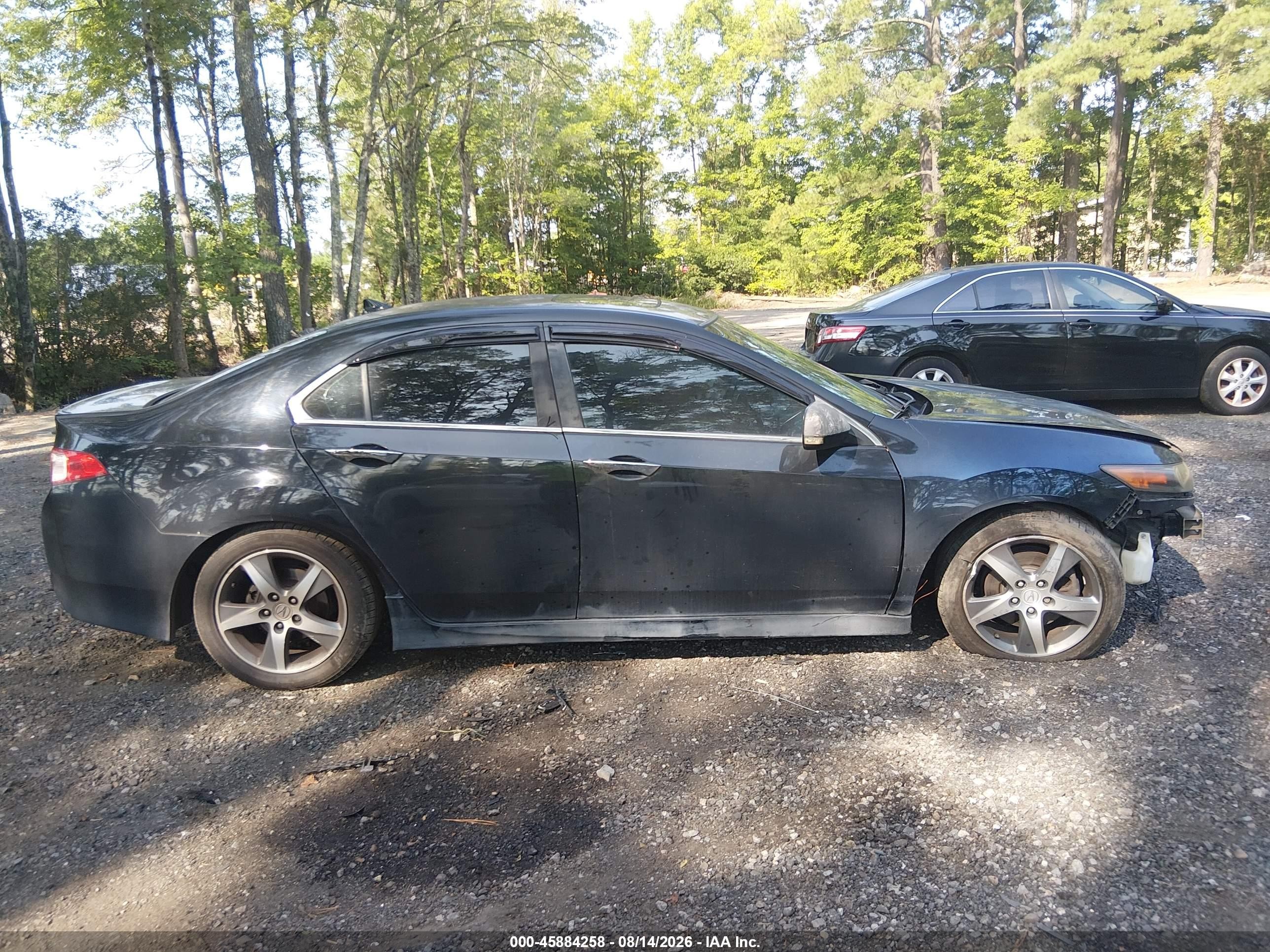 2012 Acura Tsx Se Black vin: JH4CU2F84CC012583