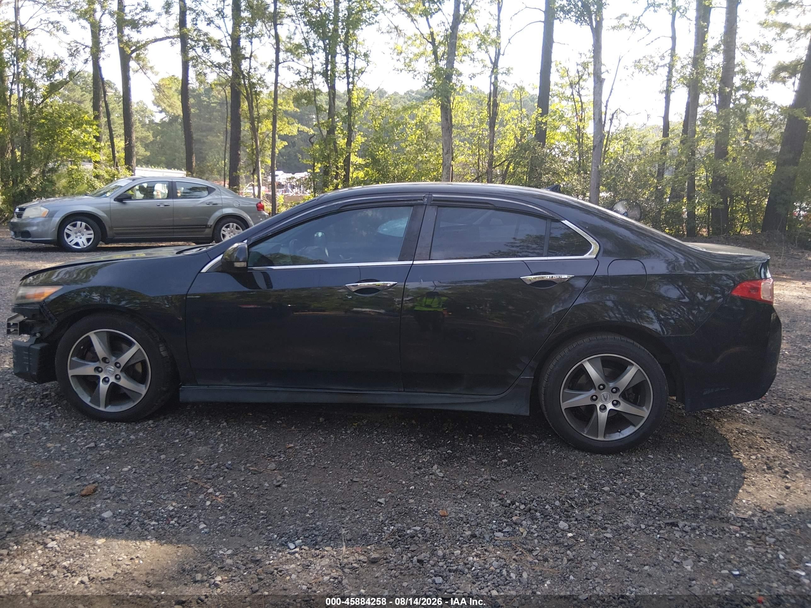 2012 Acura Tsx Se Black vin: JH4CU2F84CC012583